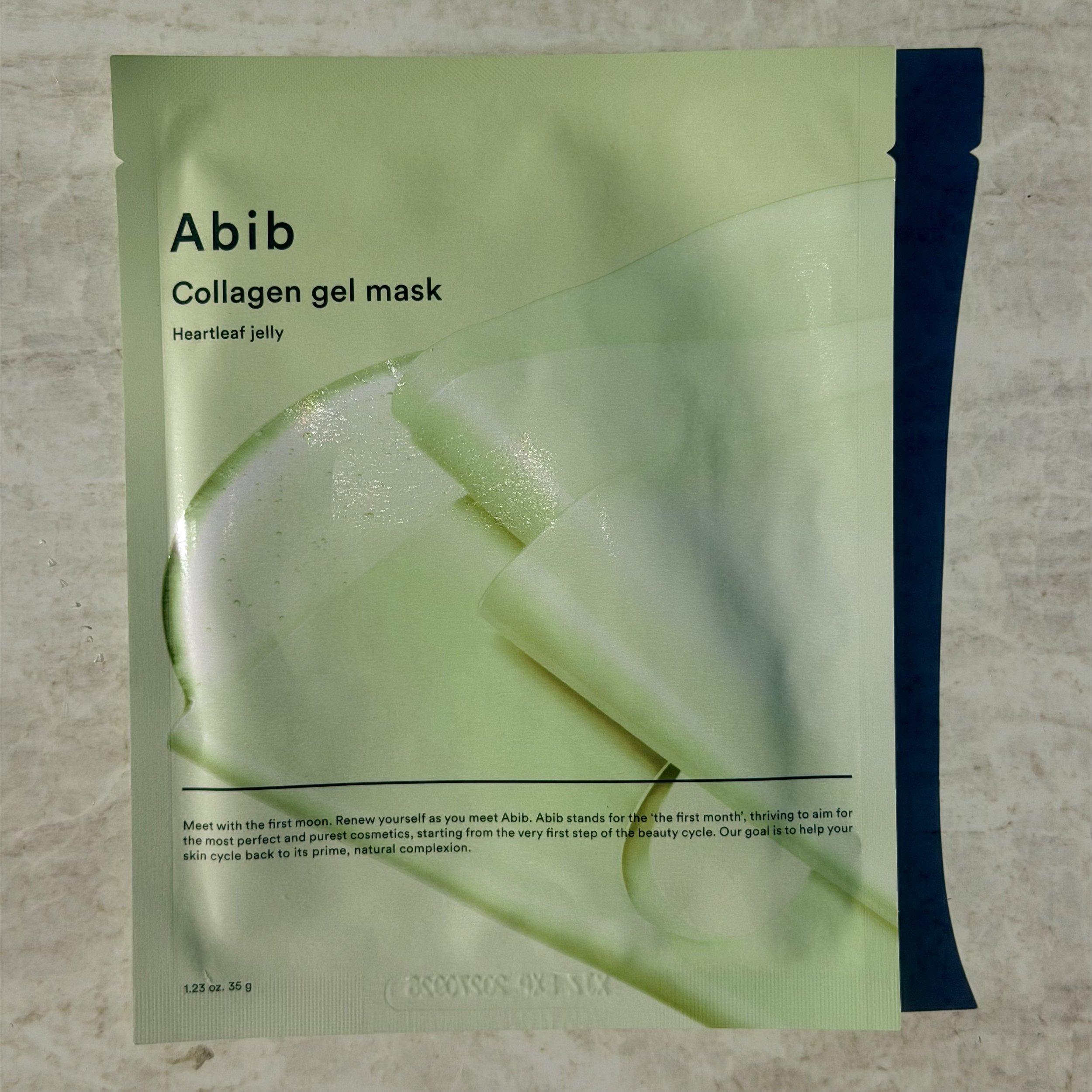 Can the Abib Vegan Collagen Gel Mask Heartleaf Jelly Save This Tired Mom’s Sensitive Skin? 👶✨