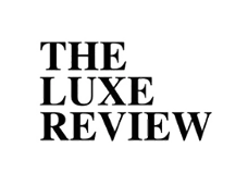 The Luxe Review logo in black bold text on a white background.