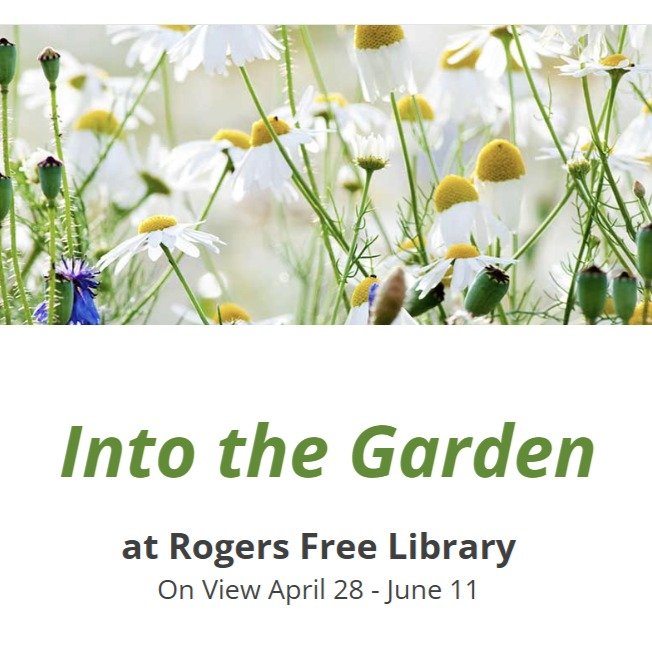 Two of my new pieces have been juried into an upcoming exhibition at the Bristol Art Museum in Bristol RI! The show INTO THE GARDEN will hang at the Rogers Free Library April 28-June 11. Stop by and see it if you're in the area!
1) Geraniums in Sea