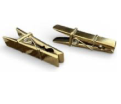 Clothespin-Style Stainless Steel Nipple Clamps