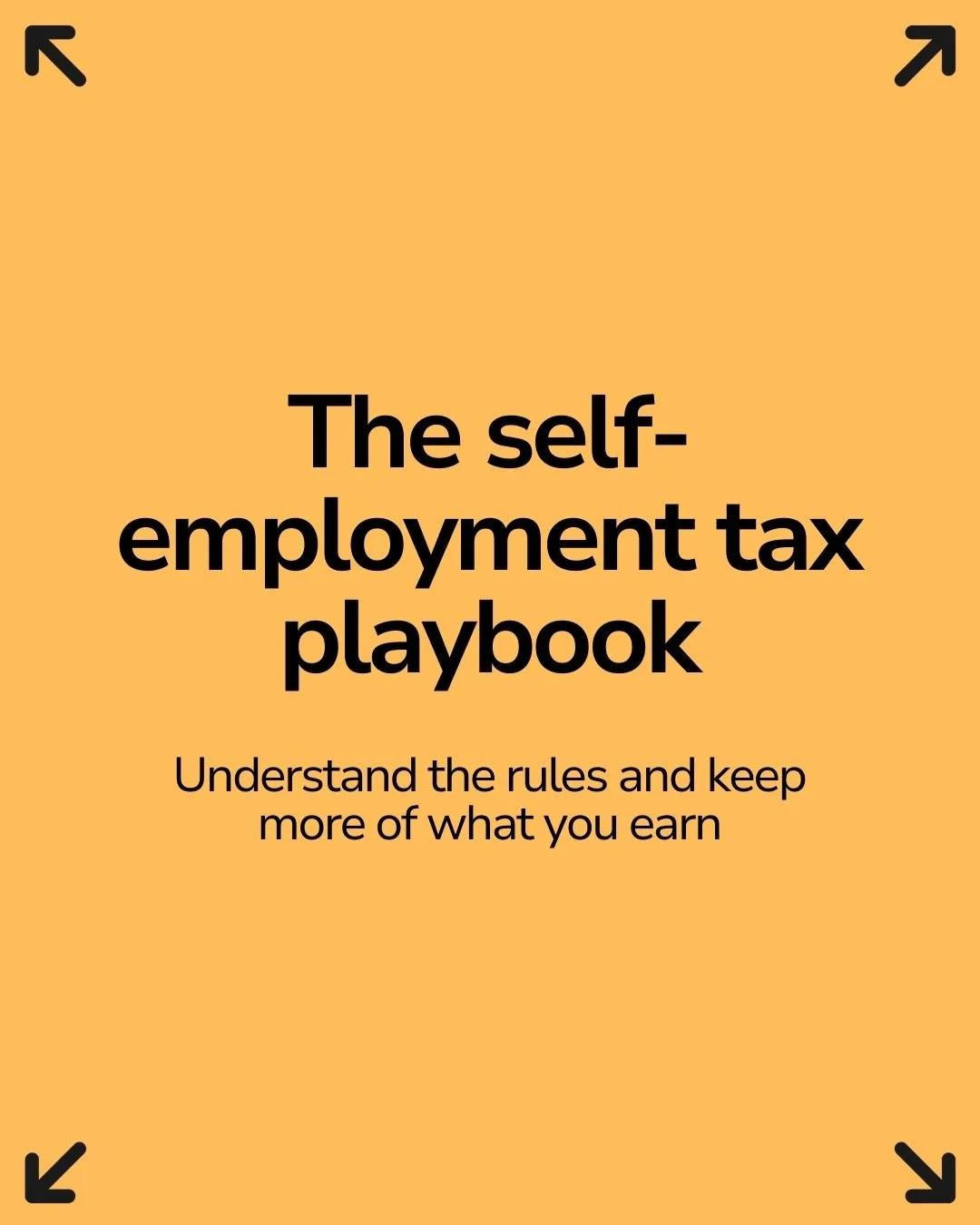 Self-employed tax has a habit of stealing time...

Time spent searching online.
Time spent second-guessing expenses.
Time spent panicking close to the deadline.

The Self-Employment Tax Playbook is designed to save you that time.

It brings everythin