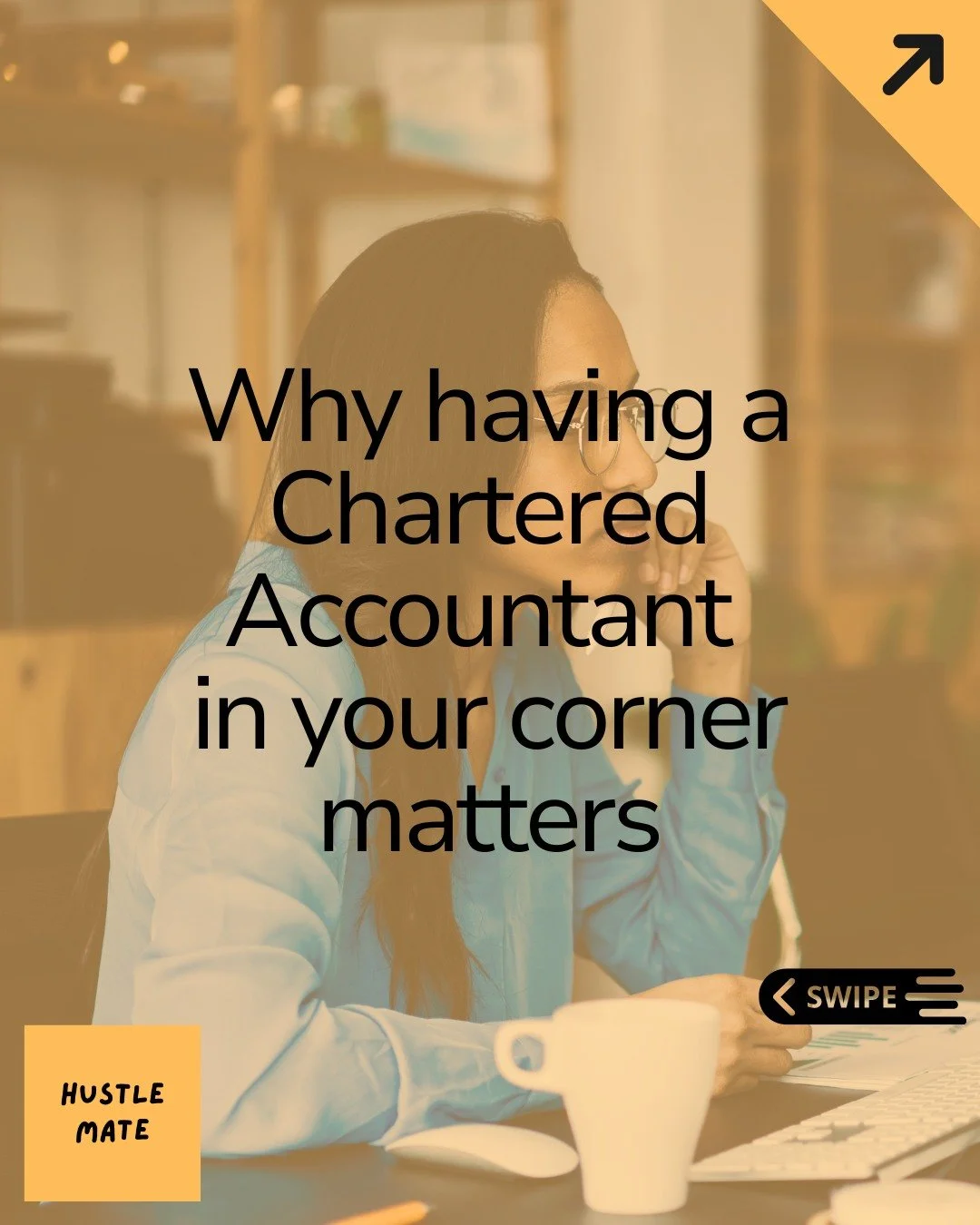 When you&rsquo;re self-employed, you wear a lot of hats - marketer, bookkeeper, customer service rep, and sometimes accountant.
But you don&rsquo;t have to do it alone.

Hustle Mate gives you direct access to a Chartered Accountant for &pound;5/month