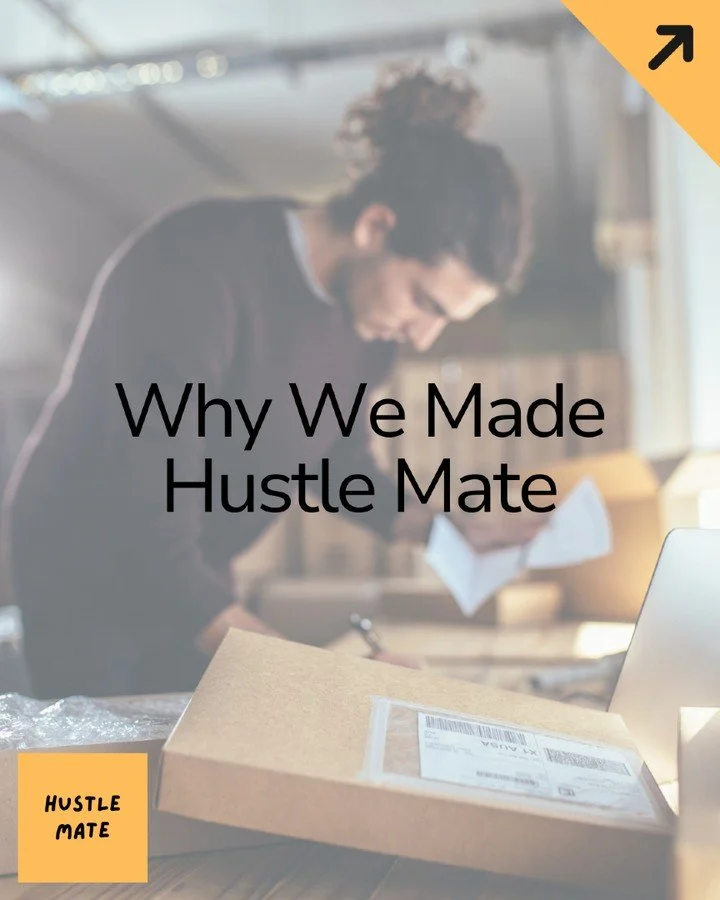 We didn&rsquo;t create Hustle Mate to talk about tax or spreadsheets.

We created it because being self-employed can feel lonely, confusing, and overwhelming &mdash; and it shouldn&rsquo;t have to be.

When you start out, you suddenly have to be ever