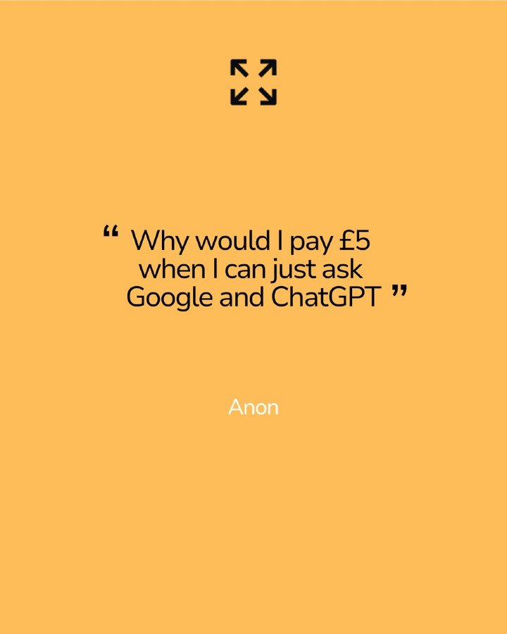 Fair question - and we hear it a lot.

You can ask Google or ChatGPT&hellip; but here&rsquo;s what you won&rsquo;t get 👇

💬 Personal context &ndash; Hustle Mate helps you understand what actually applies to you and your business. No generic &ldquo;
