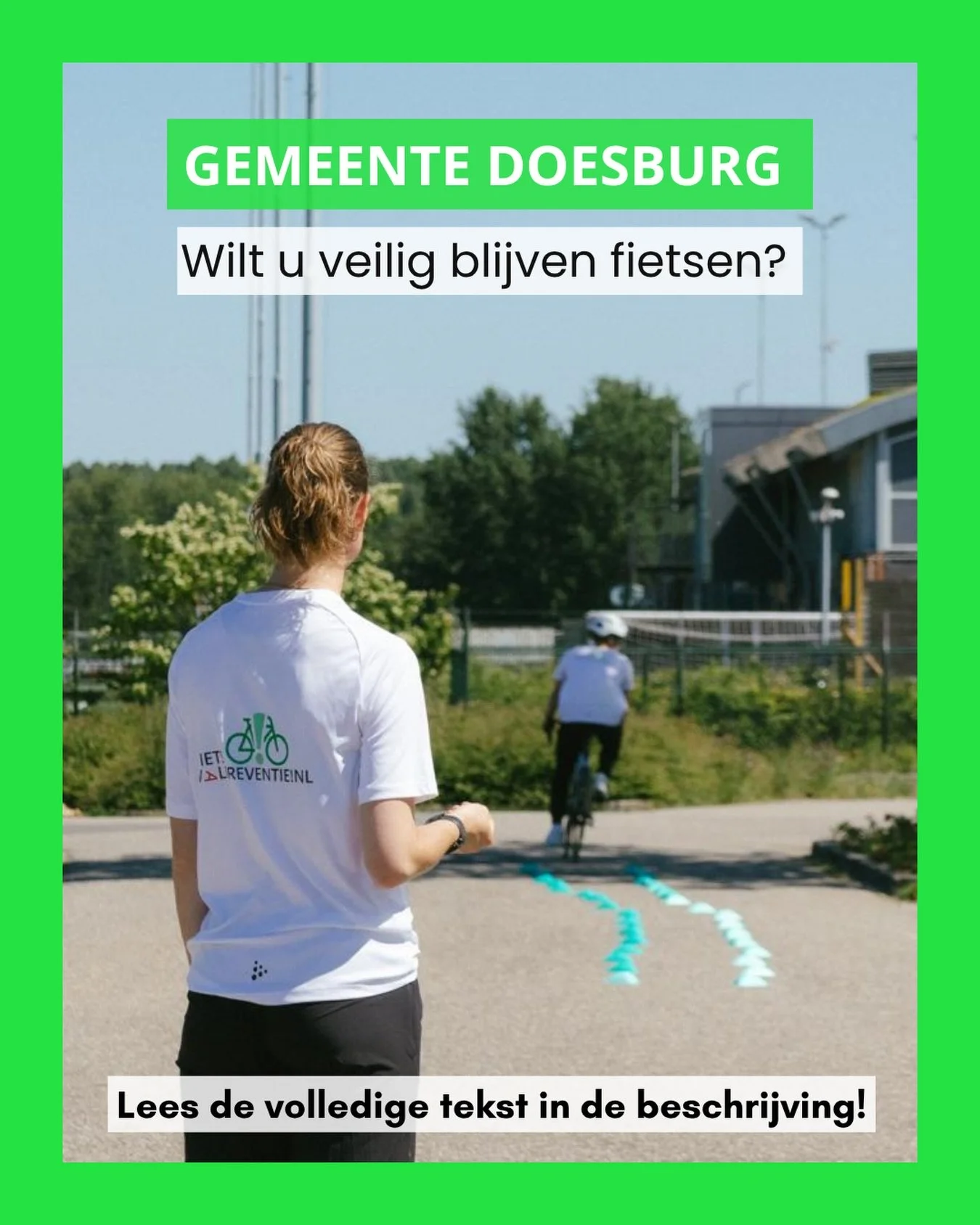 Wilt u veilig en met vertrouwen blijven fietsen?
 
Fietsen geeft vrijheid. Of u nu boodschappen doet, familie bezoekt of een recreatief rondje maakt: het is prettig om met een veilig gevoel op de fiets te stappen.
 
Na een succesvolle eerste fietsval