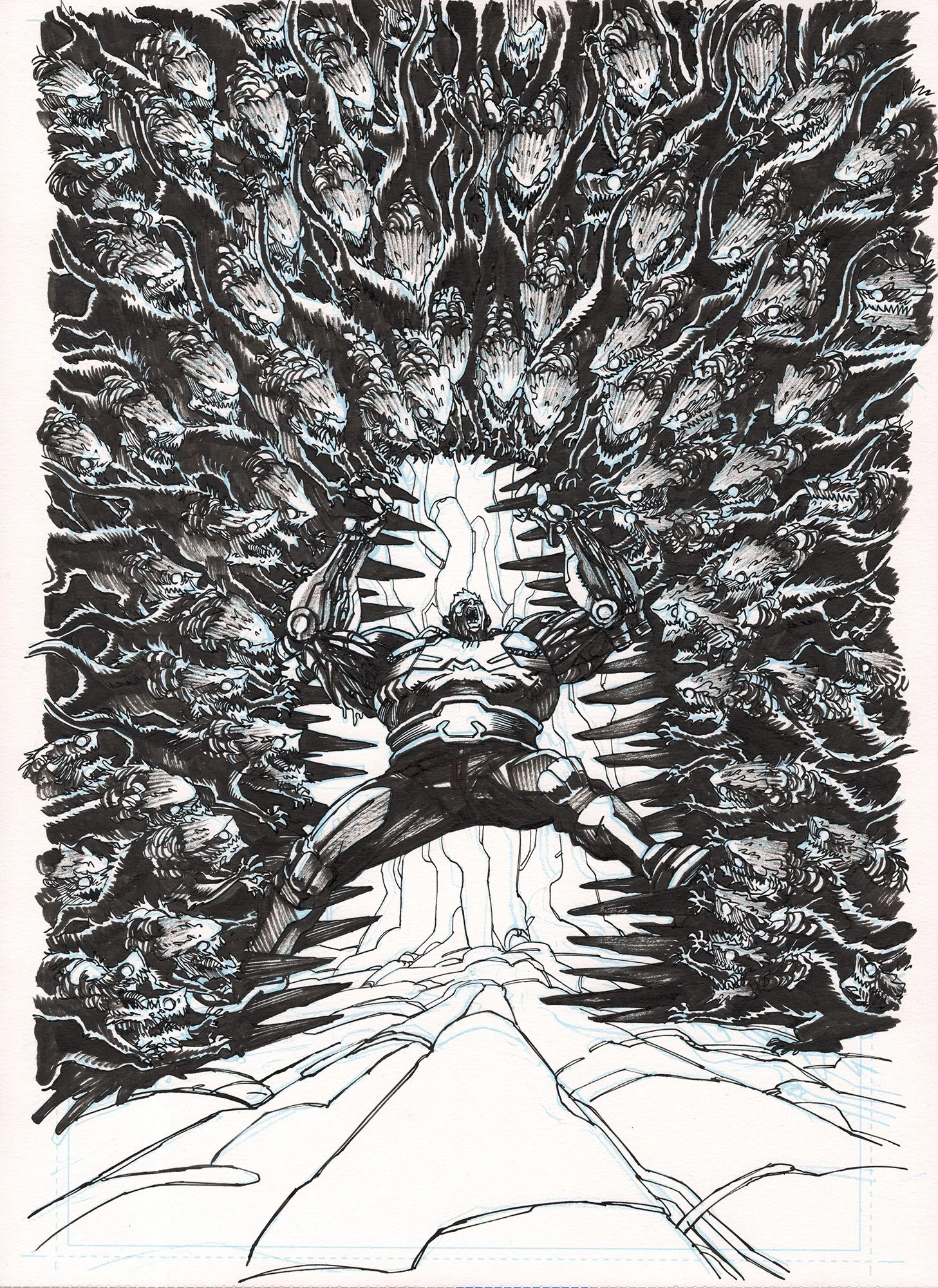 Olympos Nullhunter #5 Original Cover