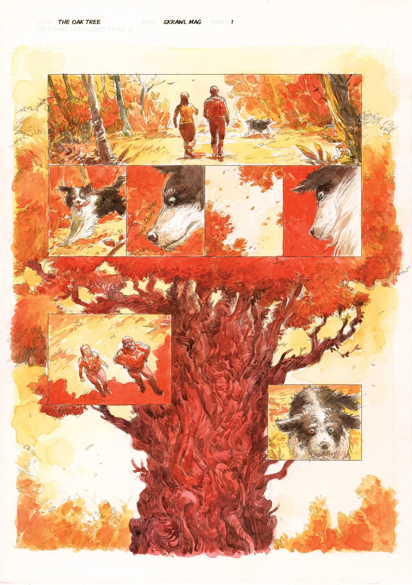 The Oak Tree Original Page 1