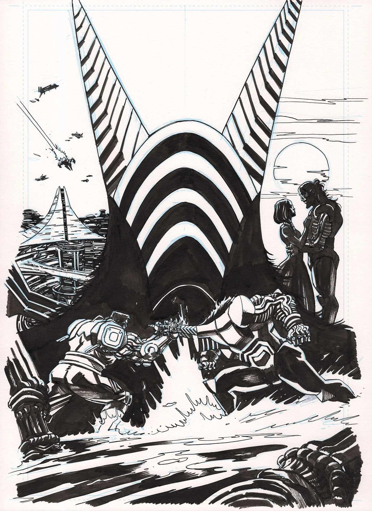 Olympos Nullhunter #7 Original Cover