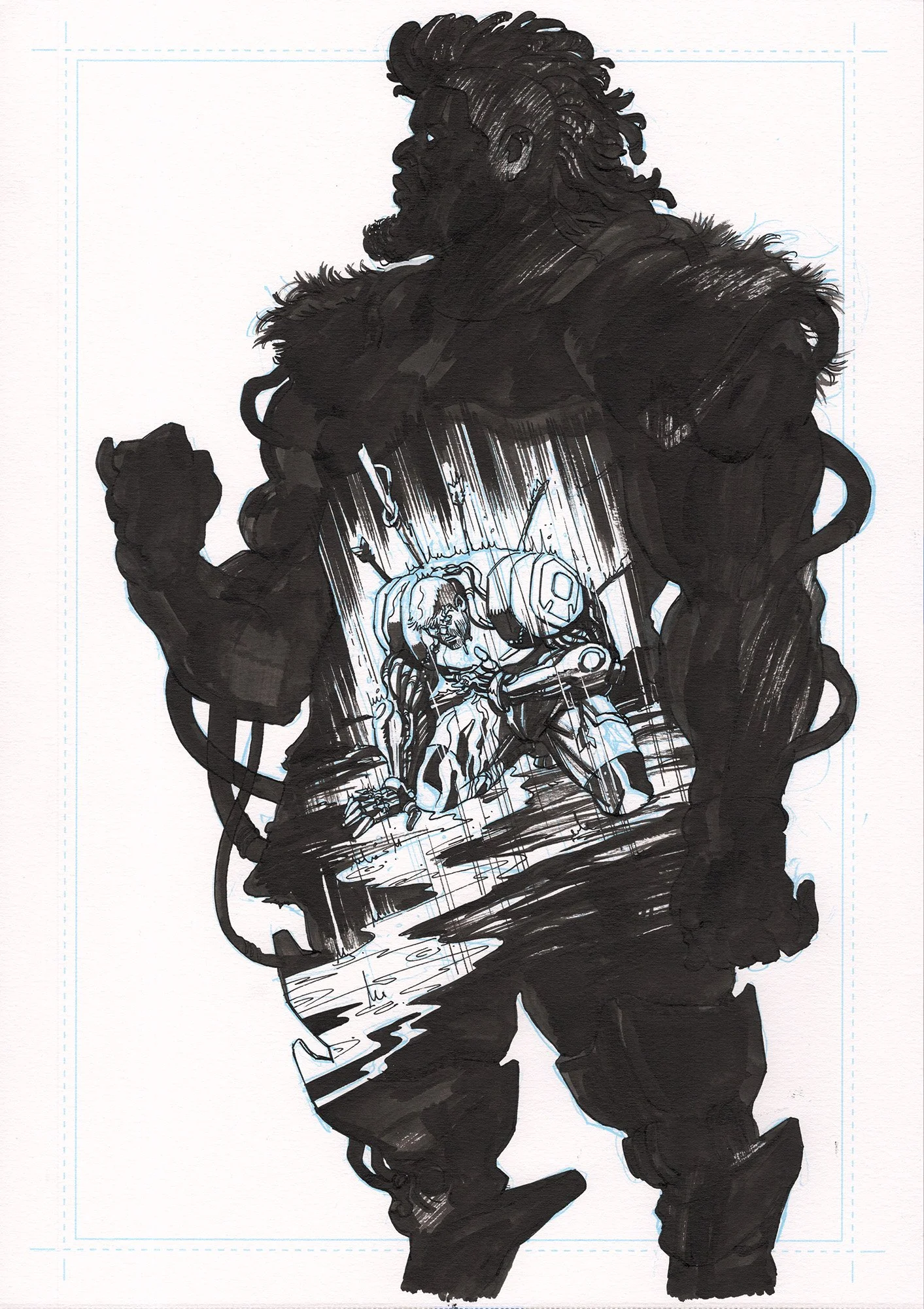 Olympos Nullhunter #4 Original Cover