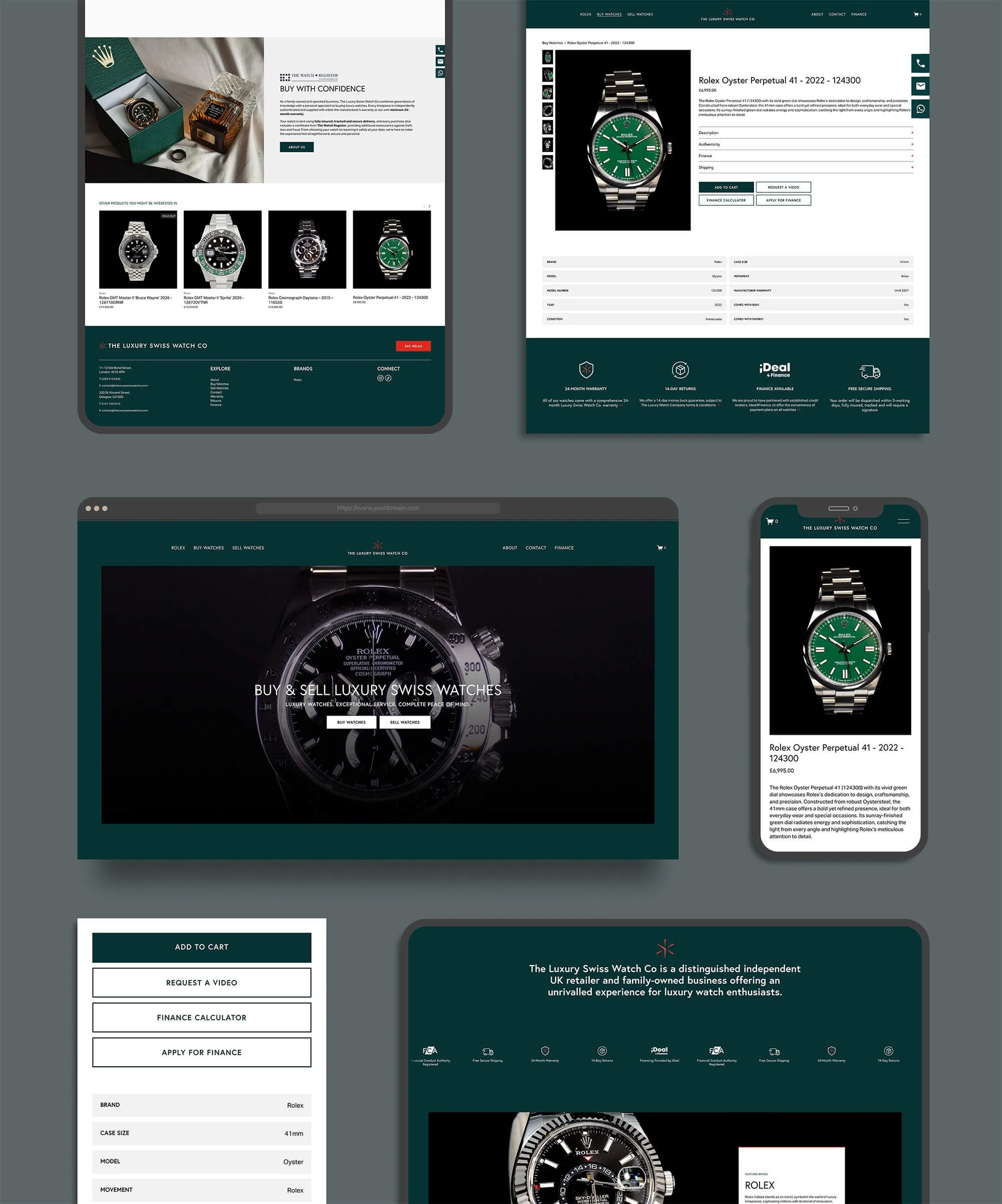 LUXURY WATCH eCOMMERCE