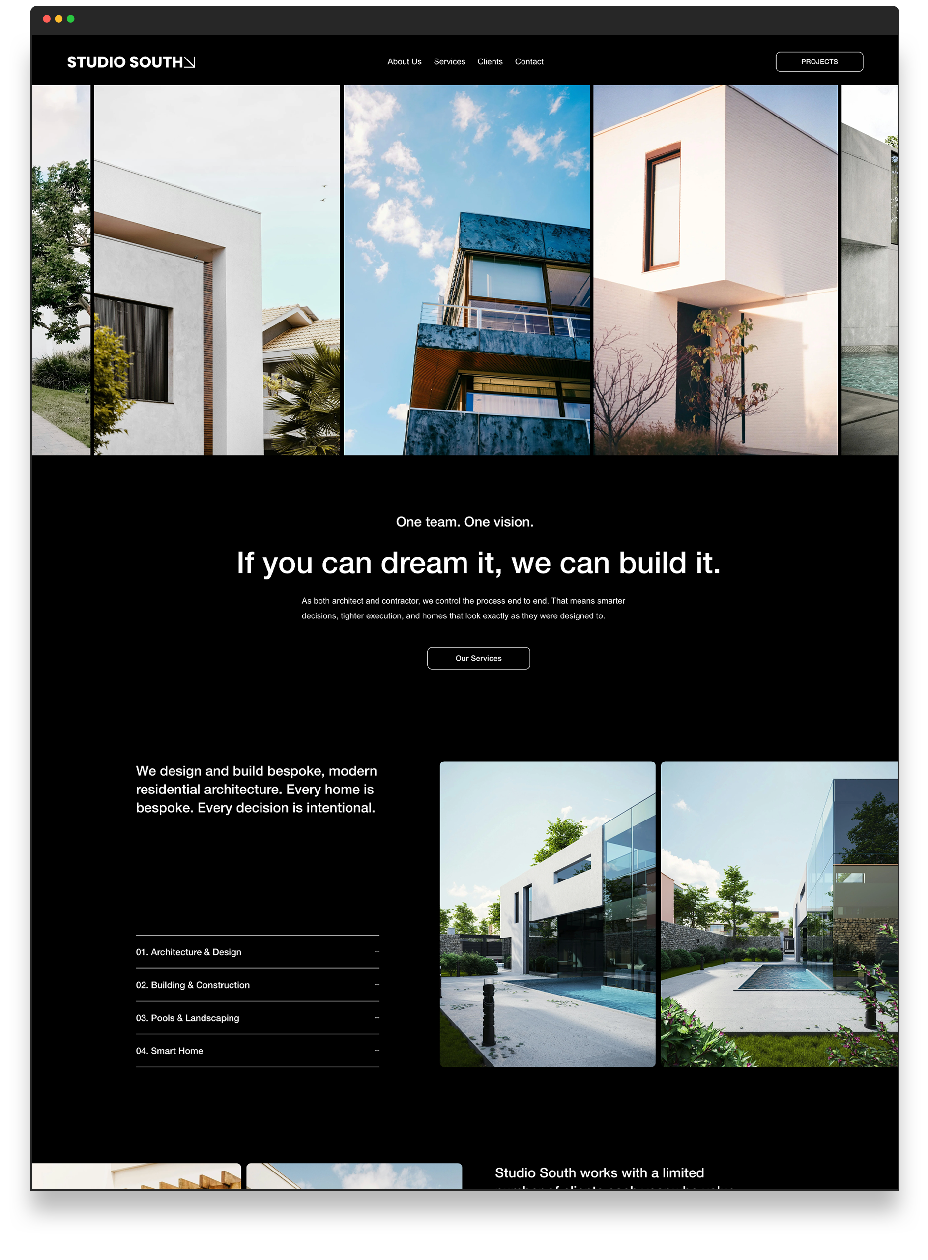 Built With: Sojourn Template
