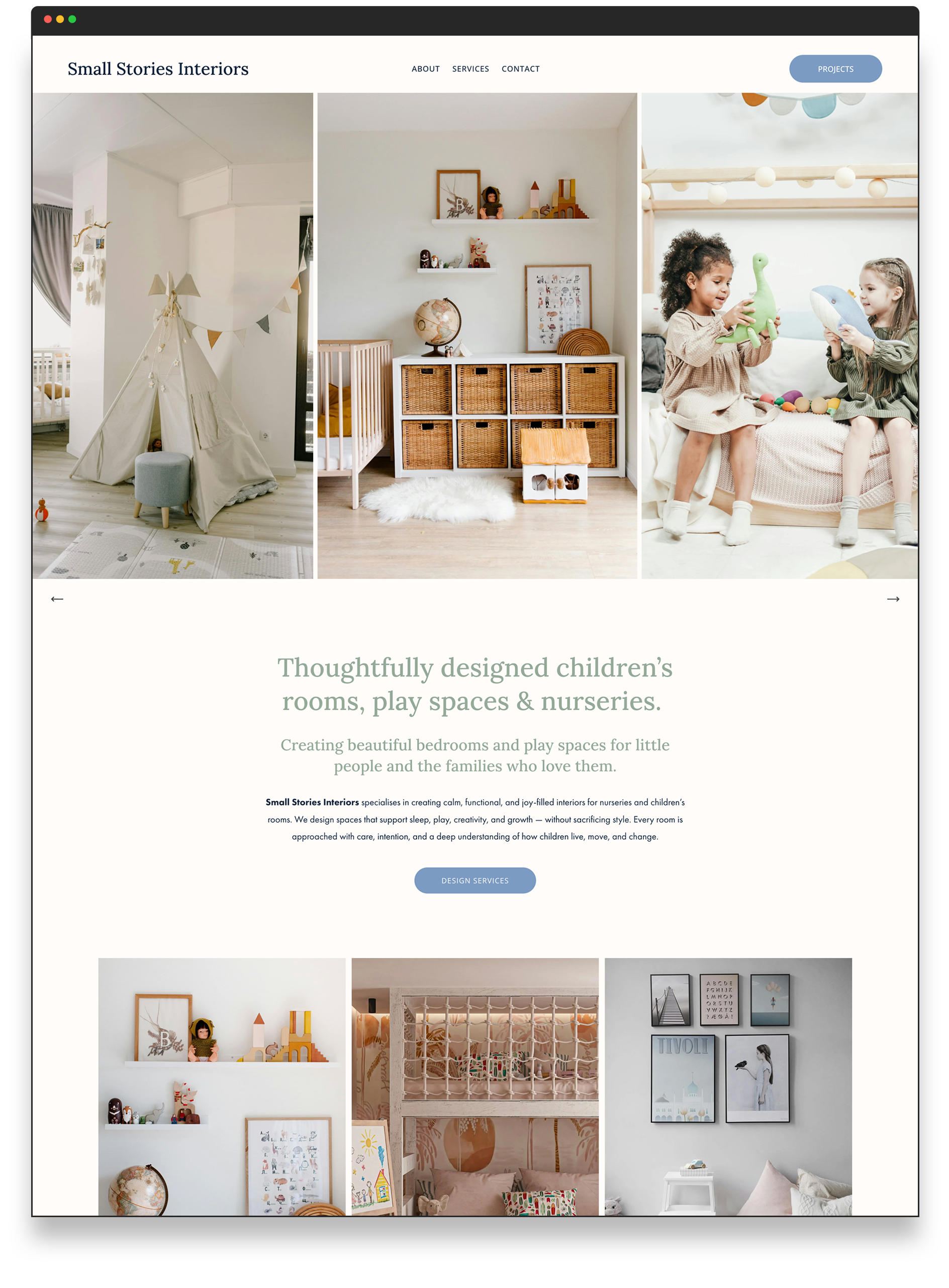 Built With: Sojourn Template