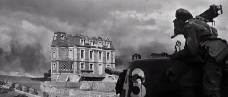 Plan séquence Le Jour le plus long (1962) - L'attaque du casino de Ouistreham