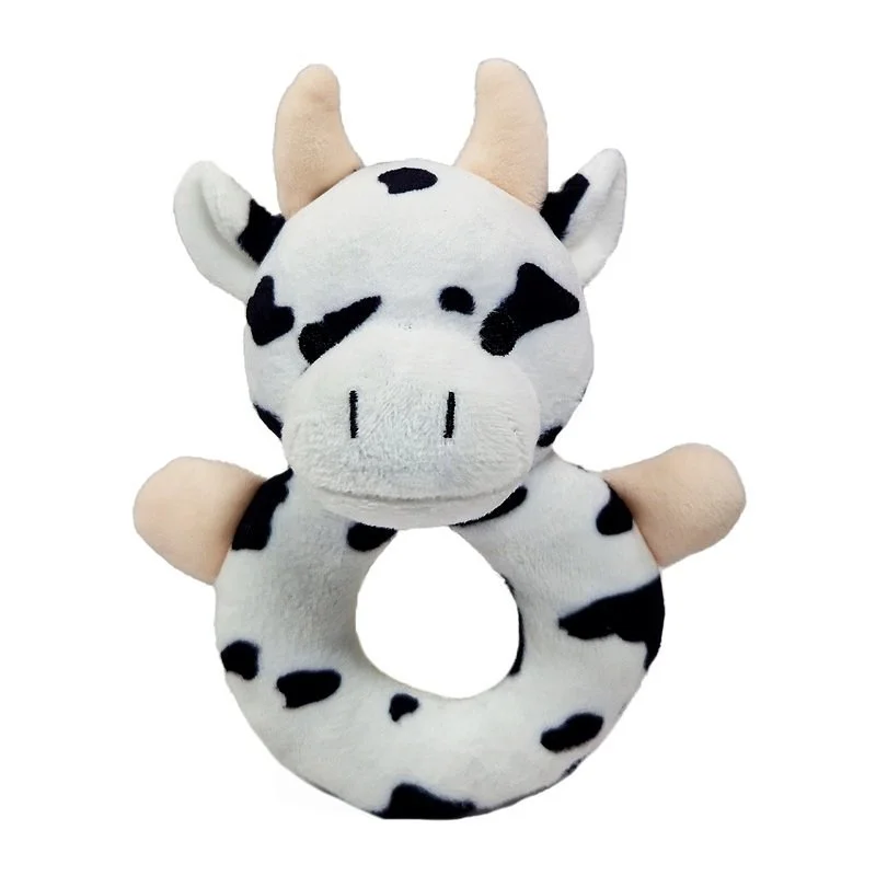 Cuddle & Shake Soft Cow Rattle