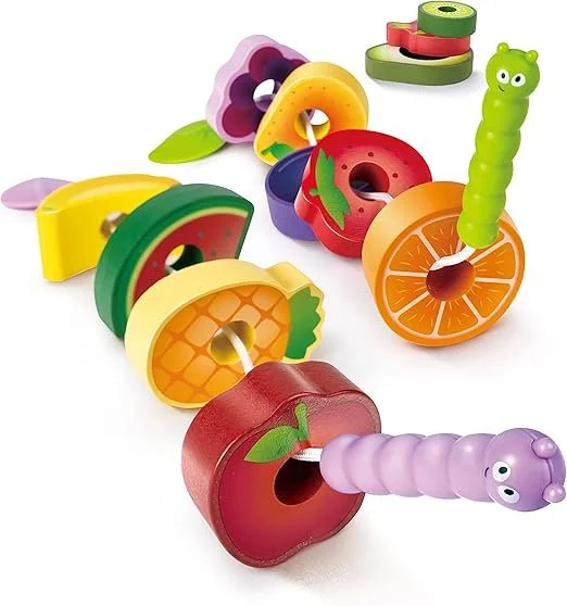 Hape Caterpillar Fruit Feast Playset