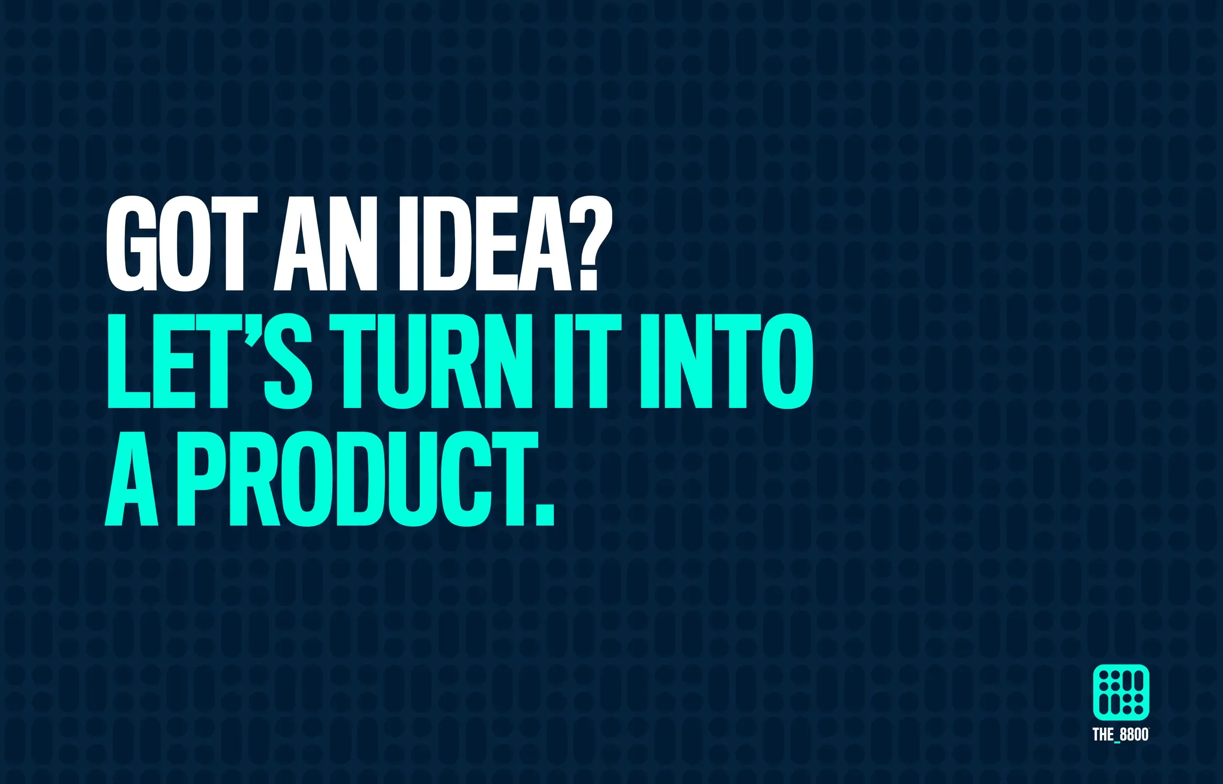 From Idea To Impact.
