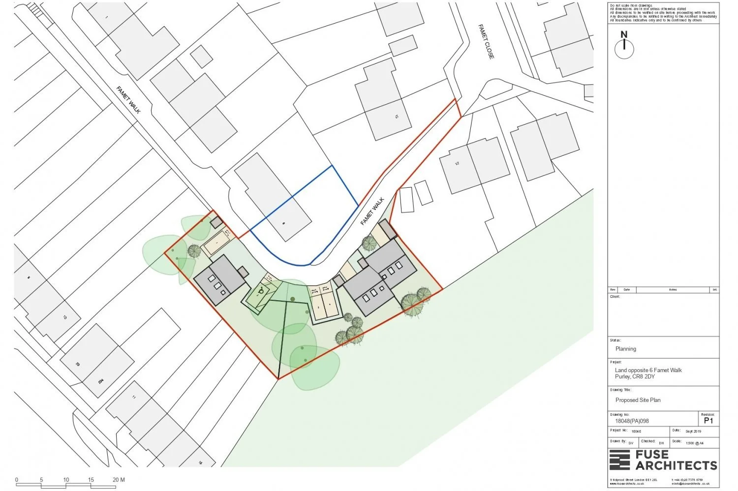 Land Next to 6 Famet Walk, Purley, CR8 2DY