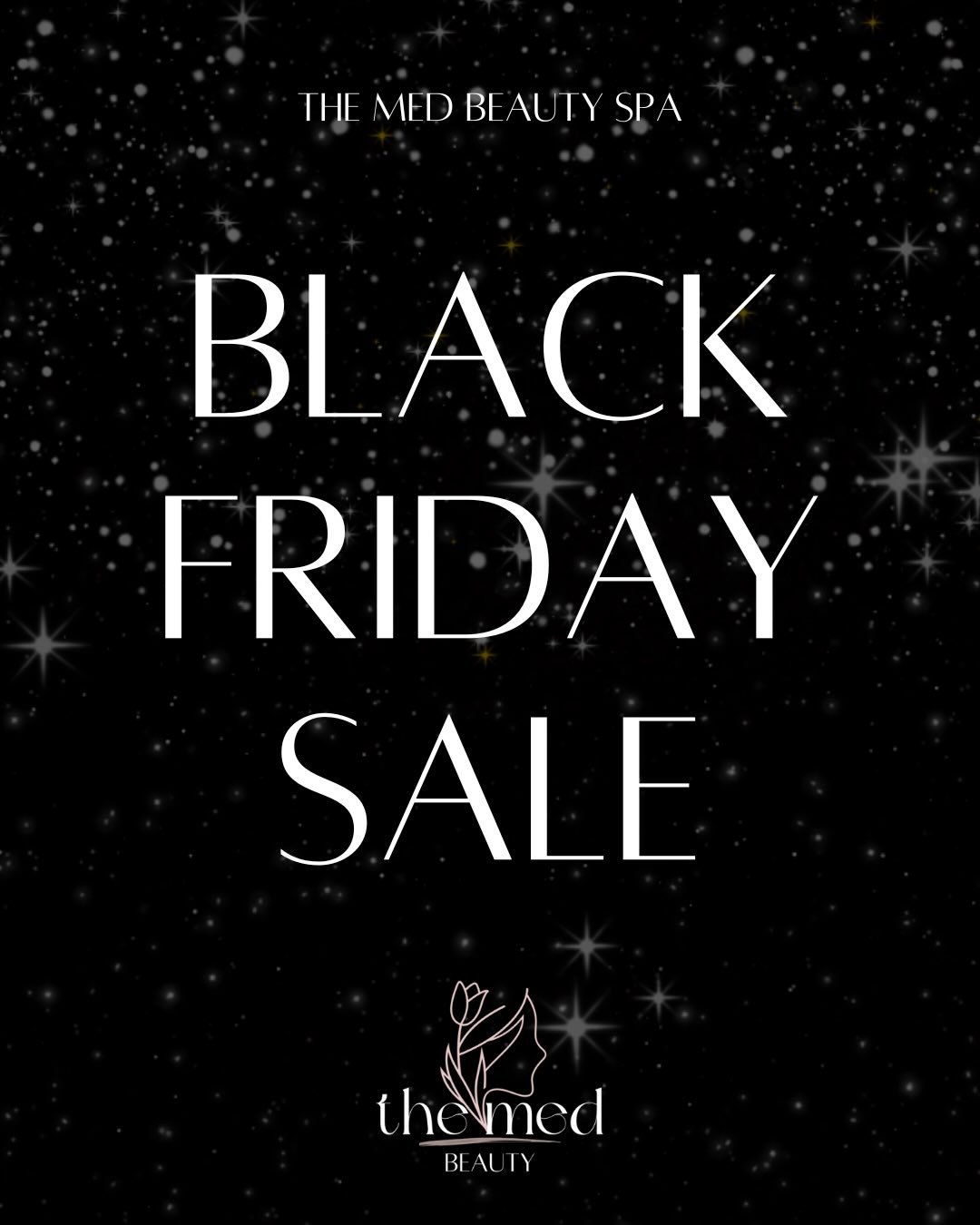 Black Friday is HERE, and the deals are too good to miss! ✨

Treat yourself (or someone special) and grab your favorites before they&rsquo;re gone:

🖤 $100 off all Signature Packages! Use Code 
BLACKFRIDAY25

🖤 Purchase $100 in Gift Cards and recei