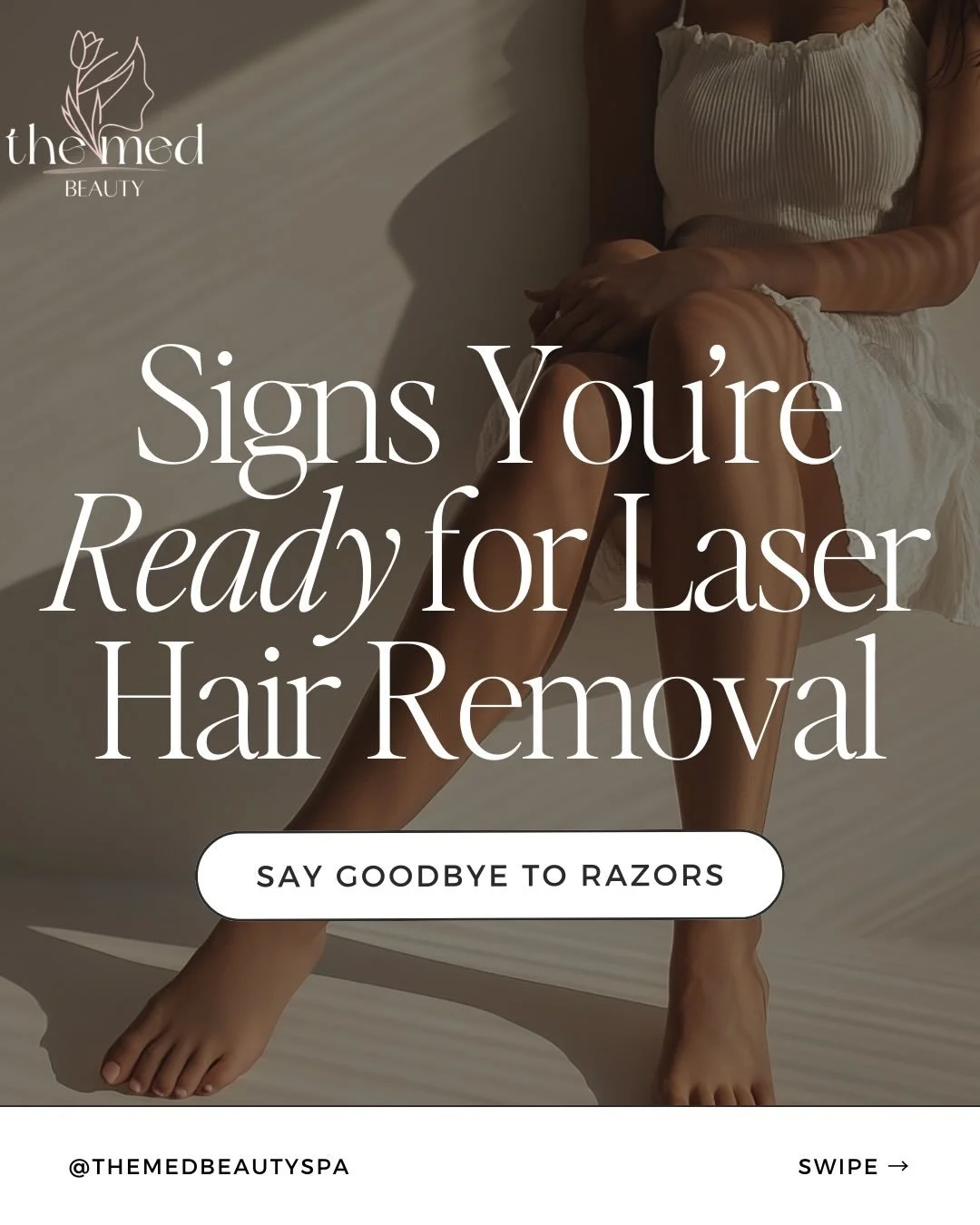 Shaving, waxing, and razor burn&mdash;who has time for that? 

If you&rsquo;re ready for smooth, low-maintenance skin without the constant upkeep, laser hair removal is what you&rsquo;ve been looking for!

No more last-minute shaves, painful ingrown 