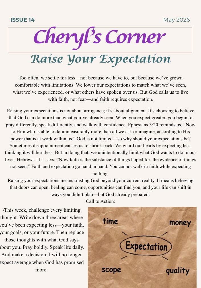 Raise Your Expectations