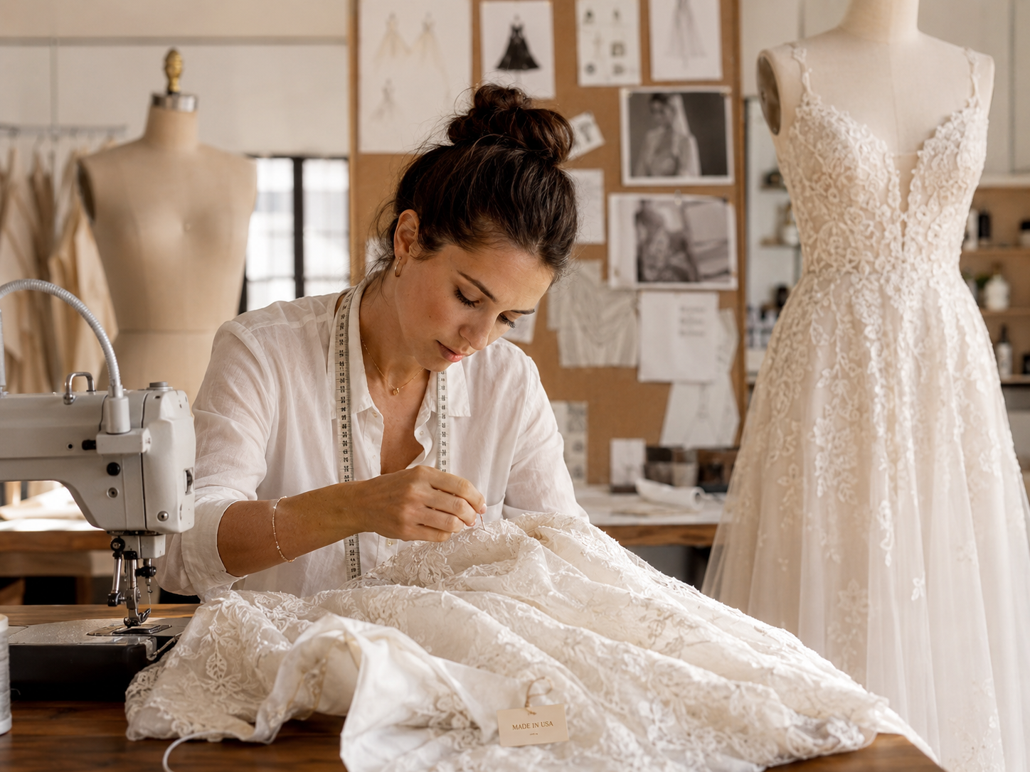 American-Made Wedding Dresses: Why Brides Choose Local Craftsmanship