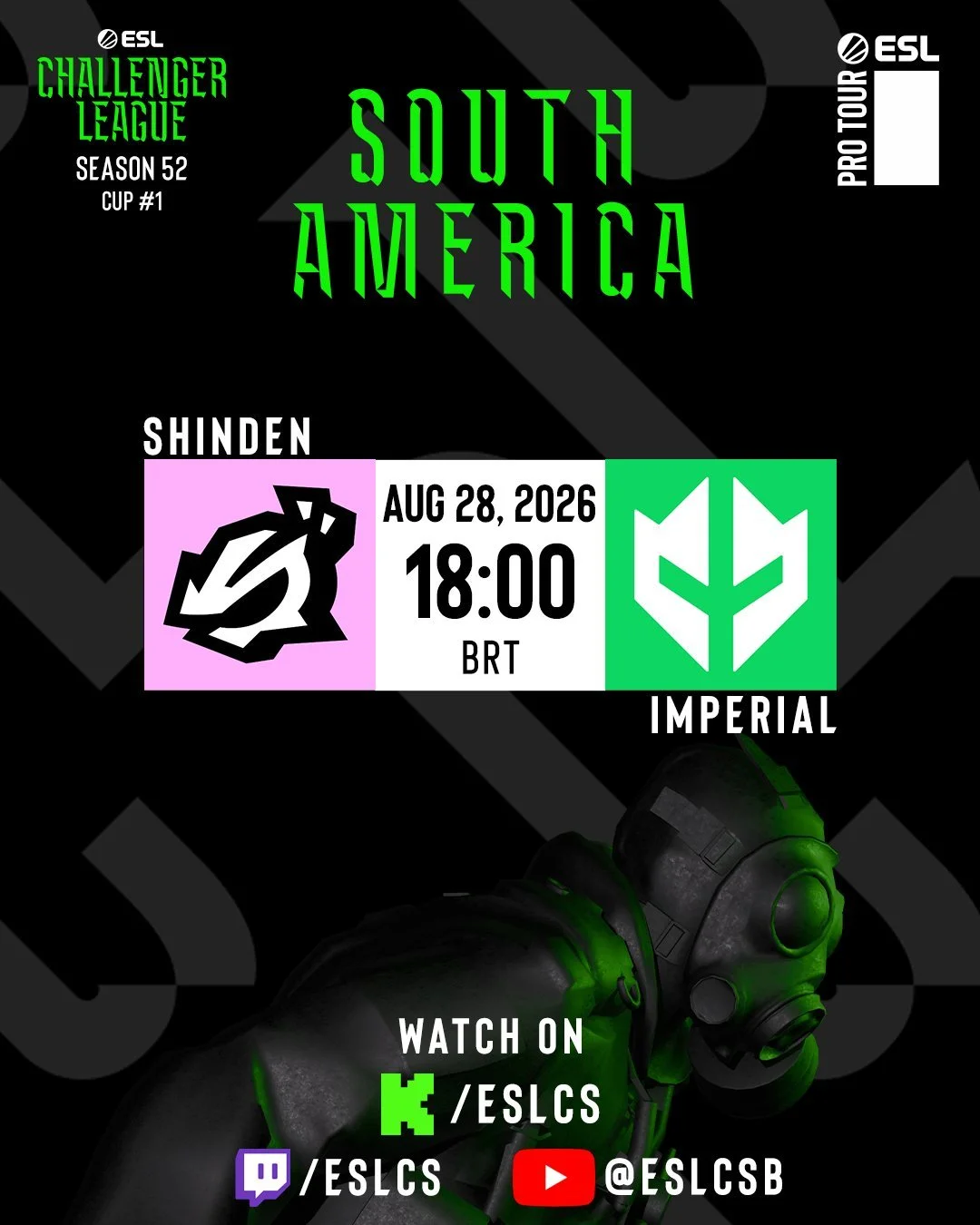ESL Challengers League 52 South American Cup #1