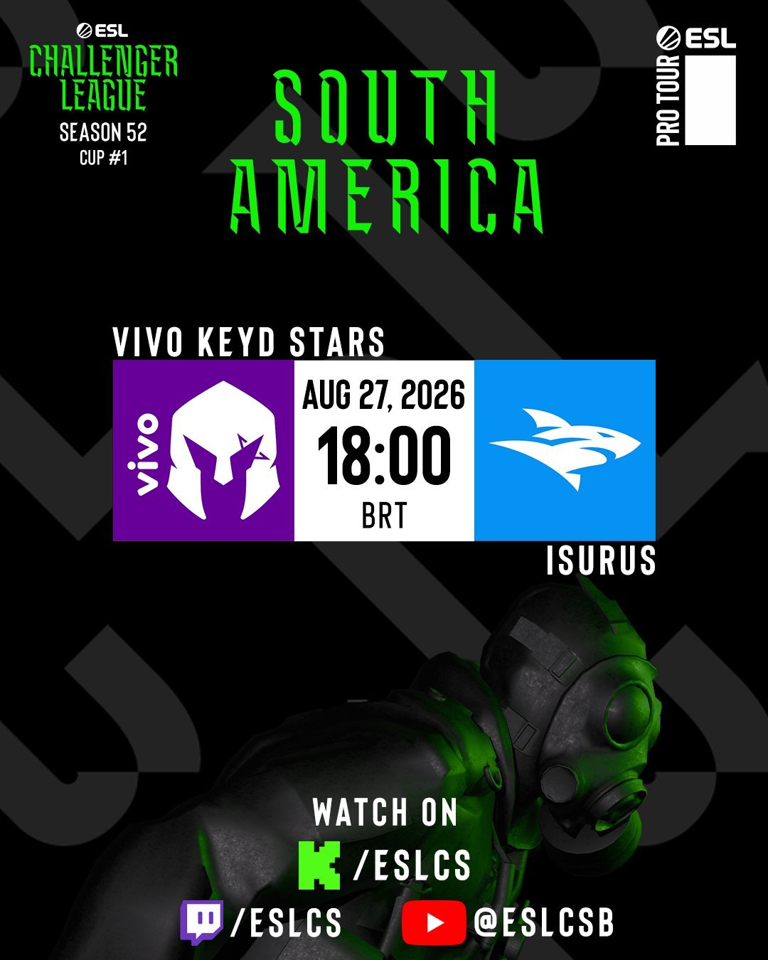 ESL Challengers League Season 52 South American Cup #1 