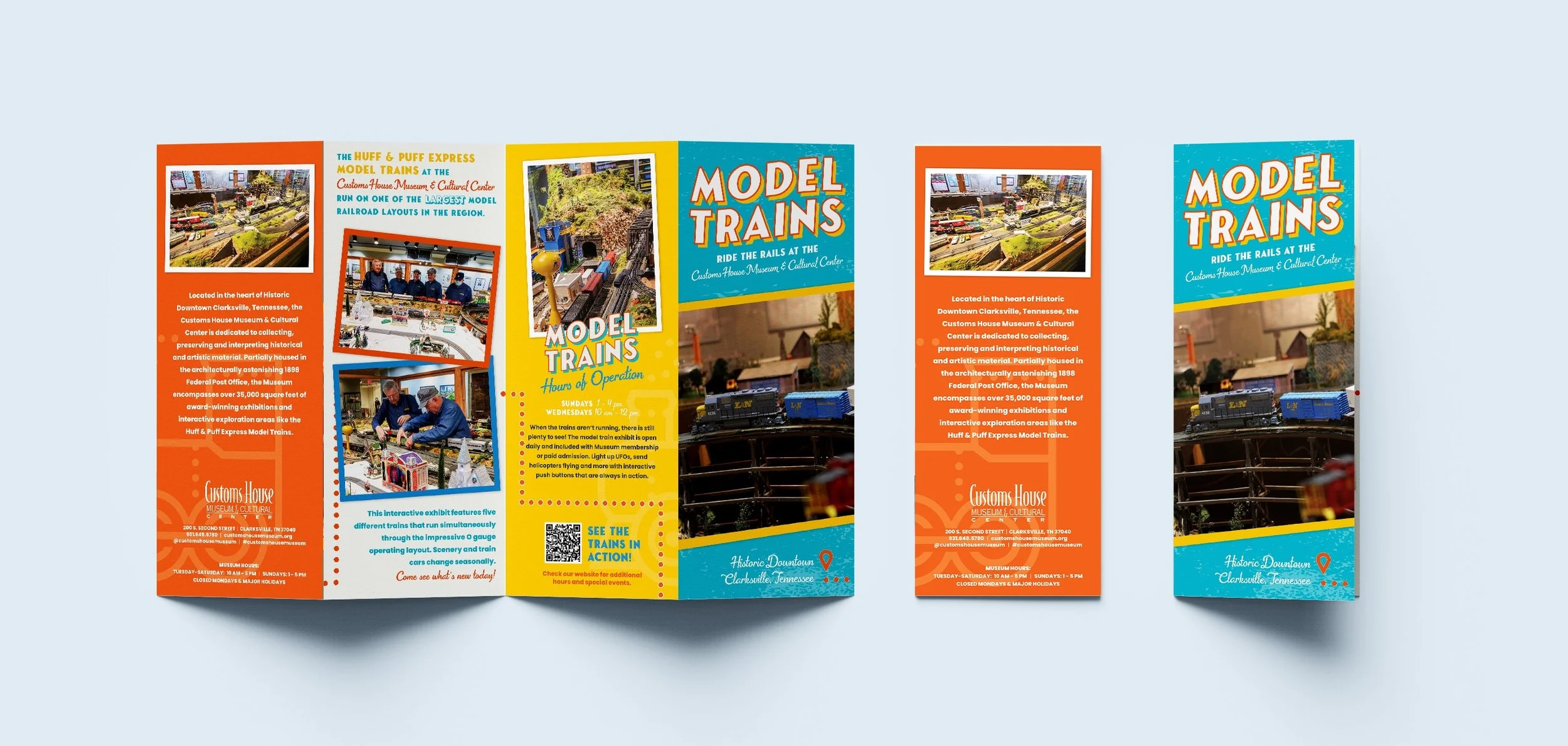 Custom's House Museum: Model Trains Brochure