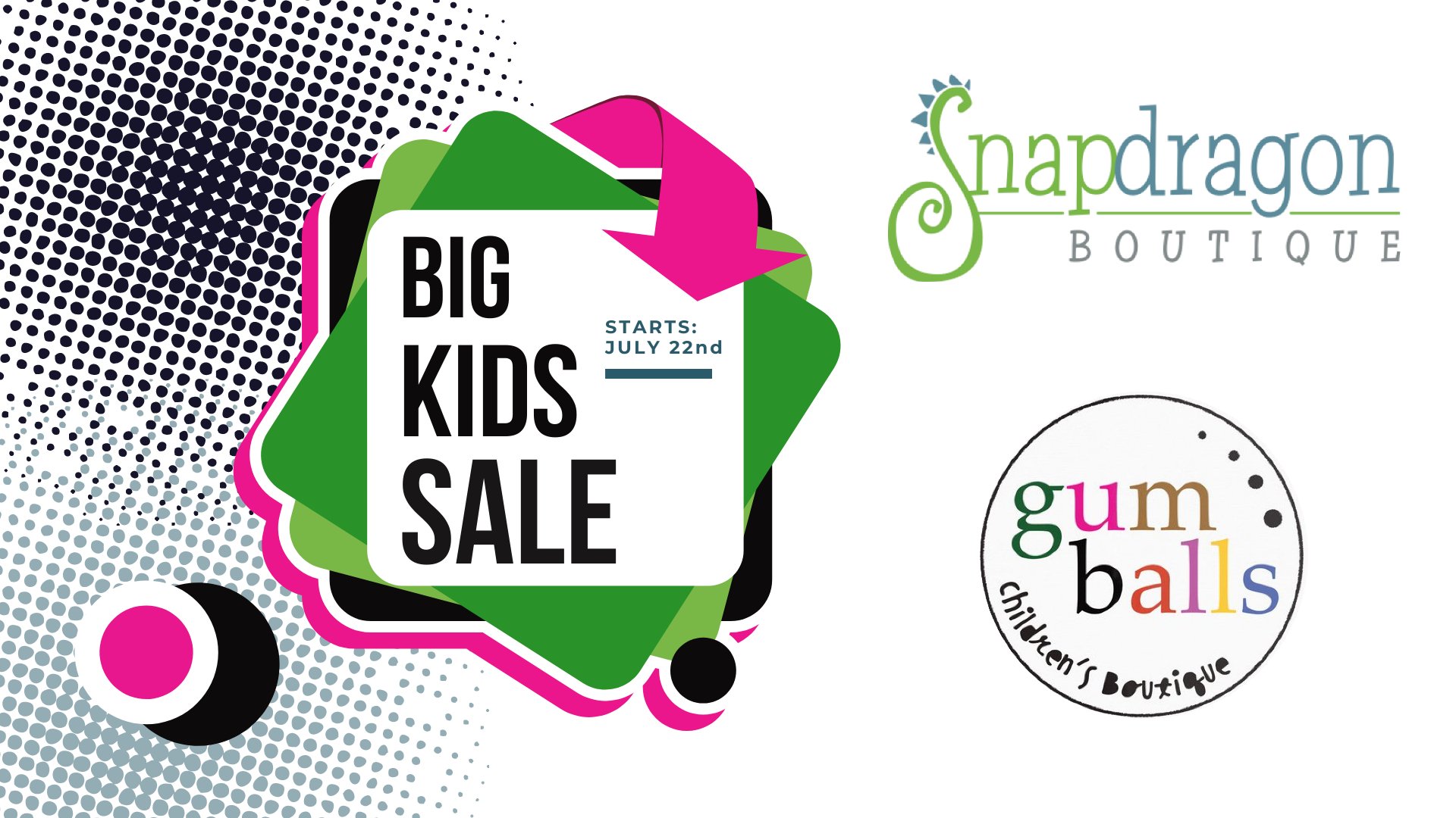 Big Kids Tent Sale