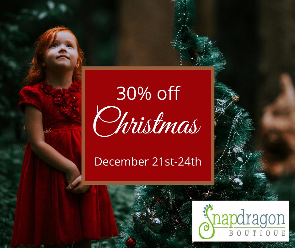 30% off Christmas