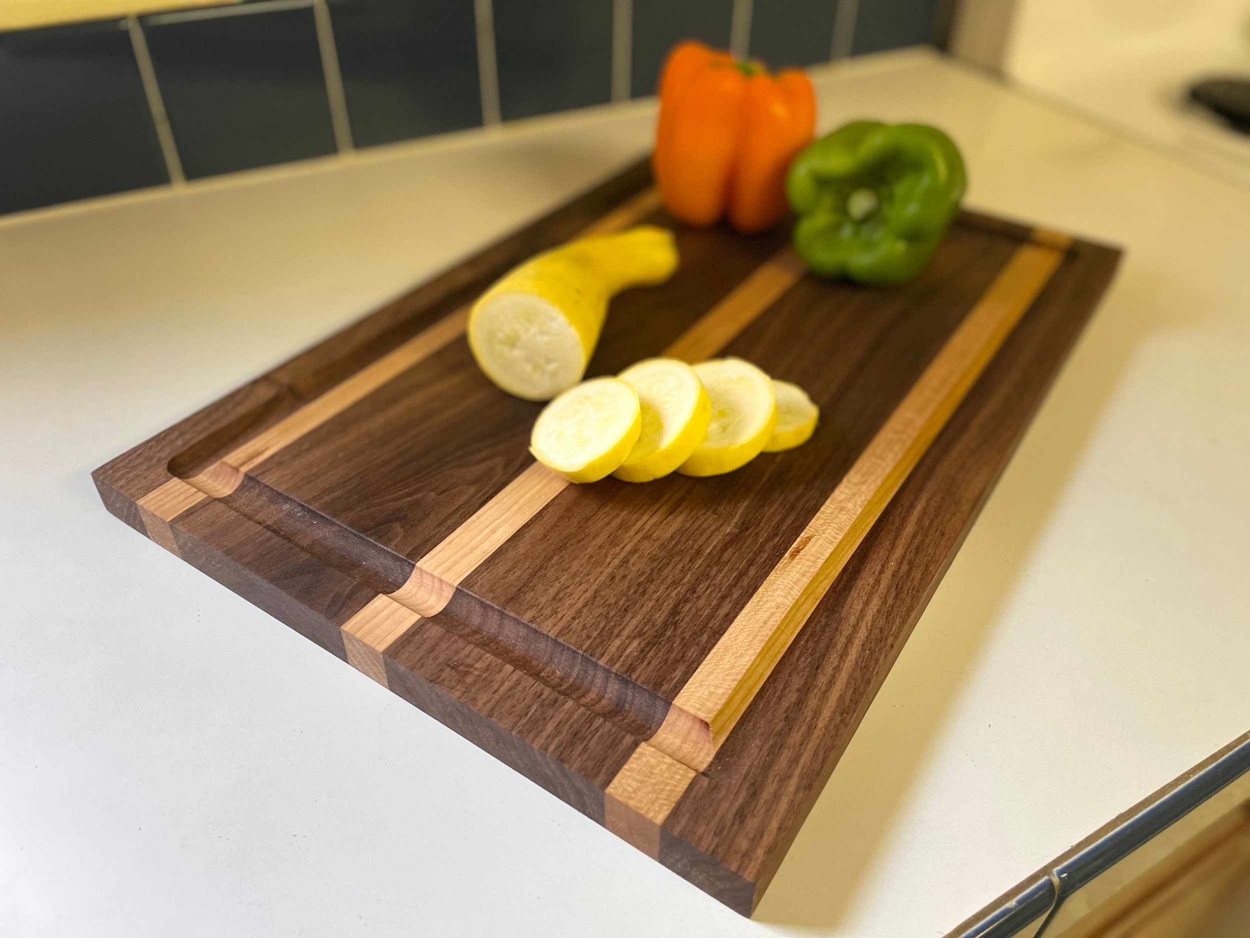 Golden Trails Cutting Board