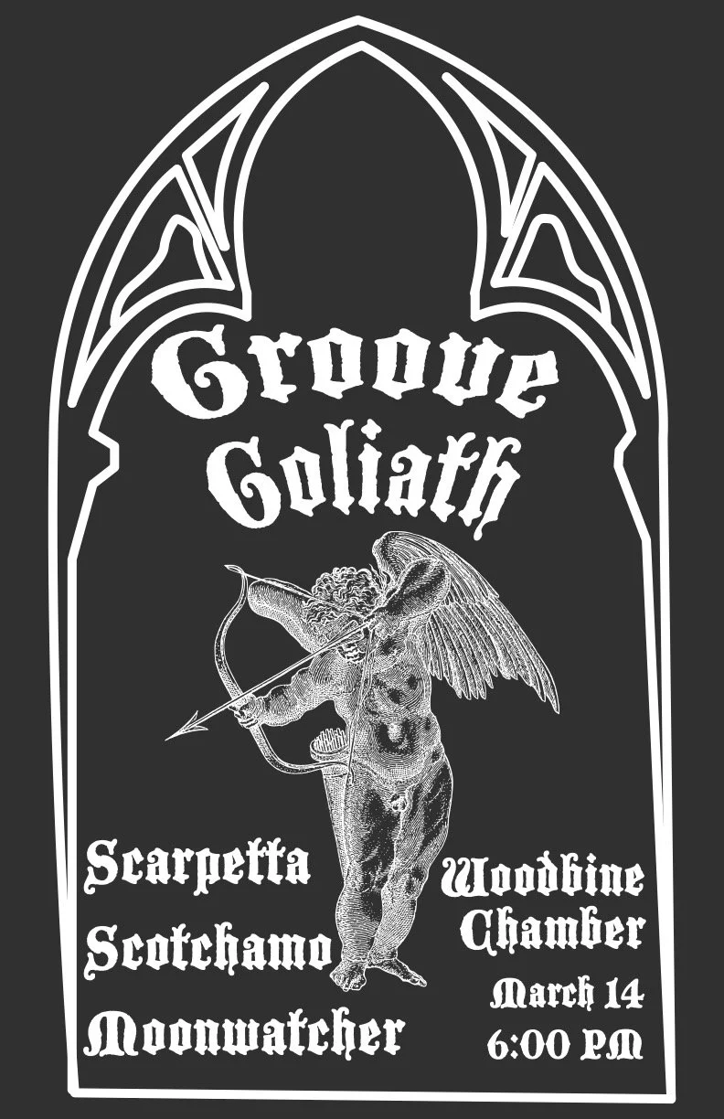 Groove Goliath, Scarpetta, Scotchamo, Moonwatcher