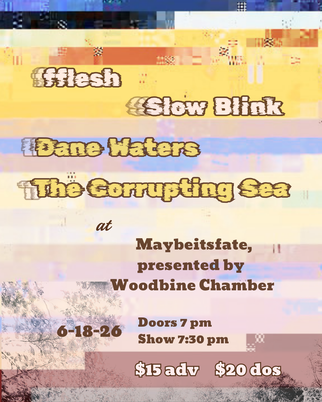 Woodbine at MiF: Slow Blink, Dane Waters +