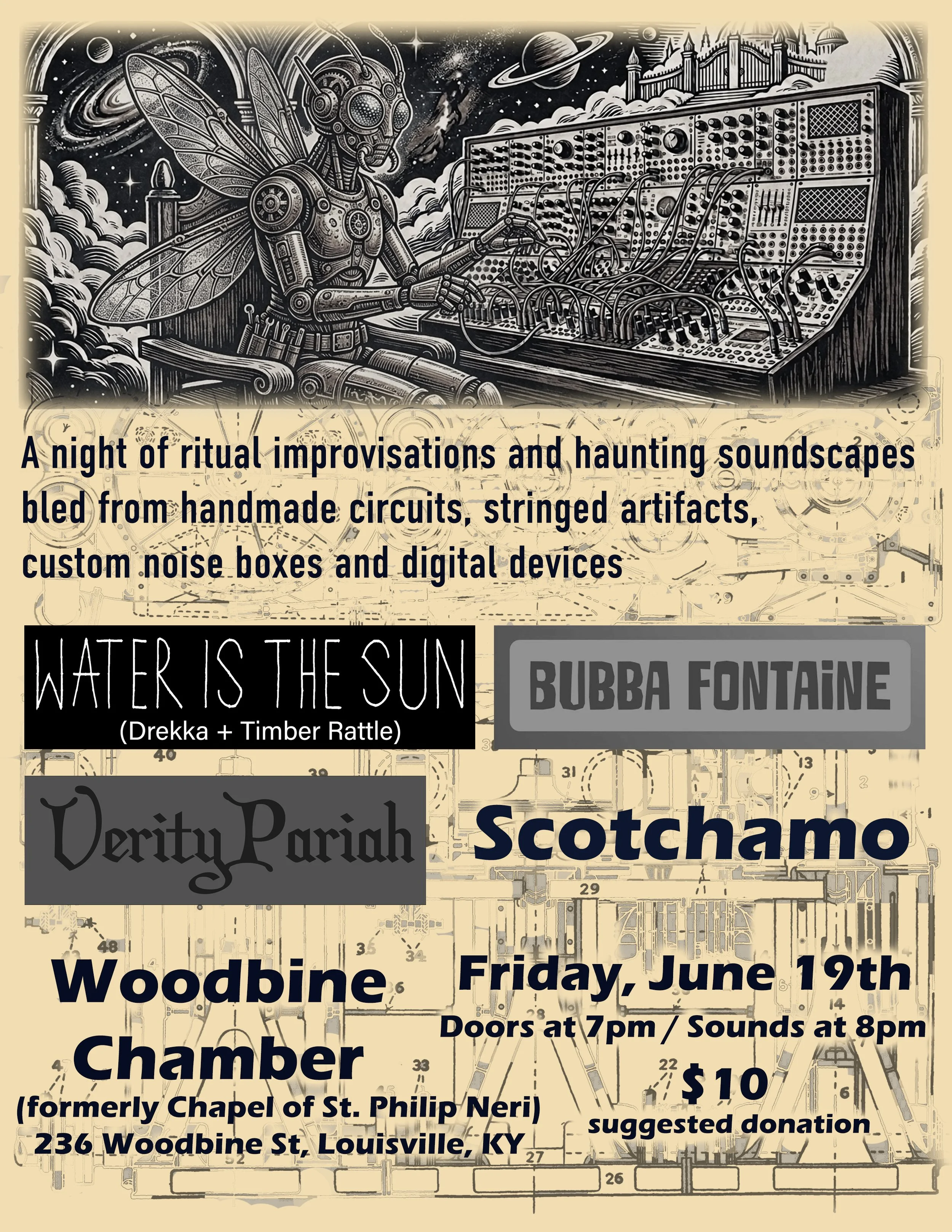 Scotchamo, Bubba Fontaine, Verity Pariah, Water Is The Sun