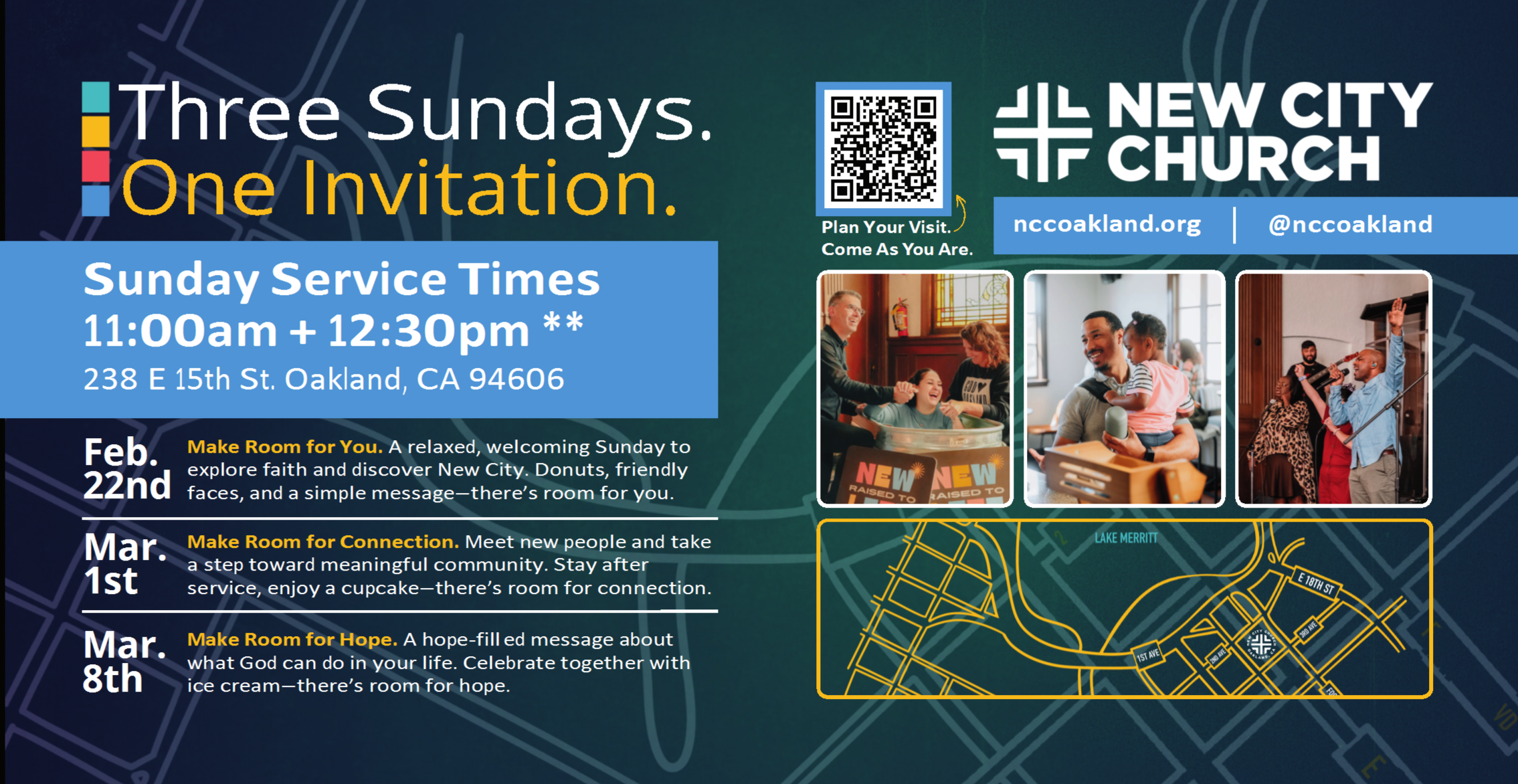 Grand Opening Sunday - Make Room for You