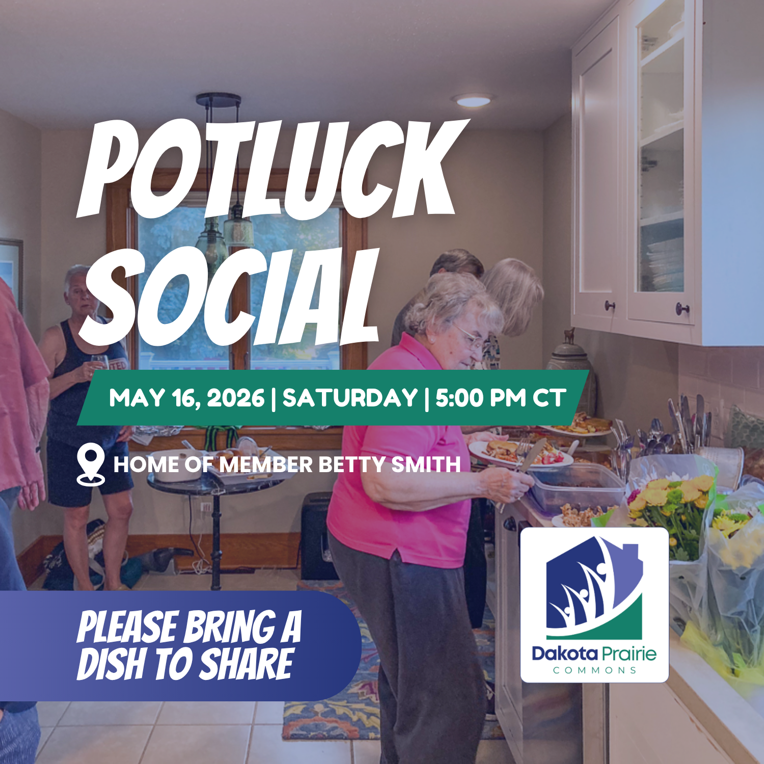 Dakota Prairie Commons Potluck Social