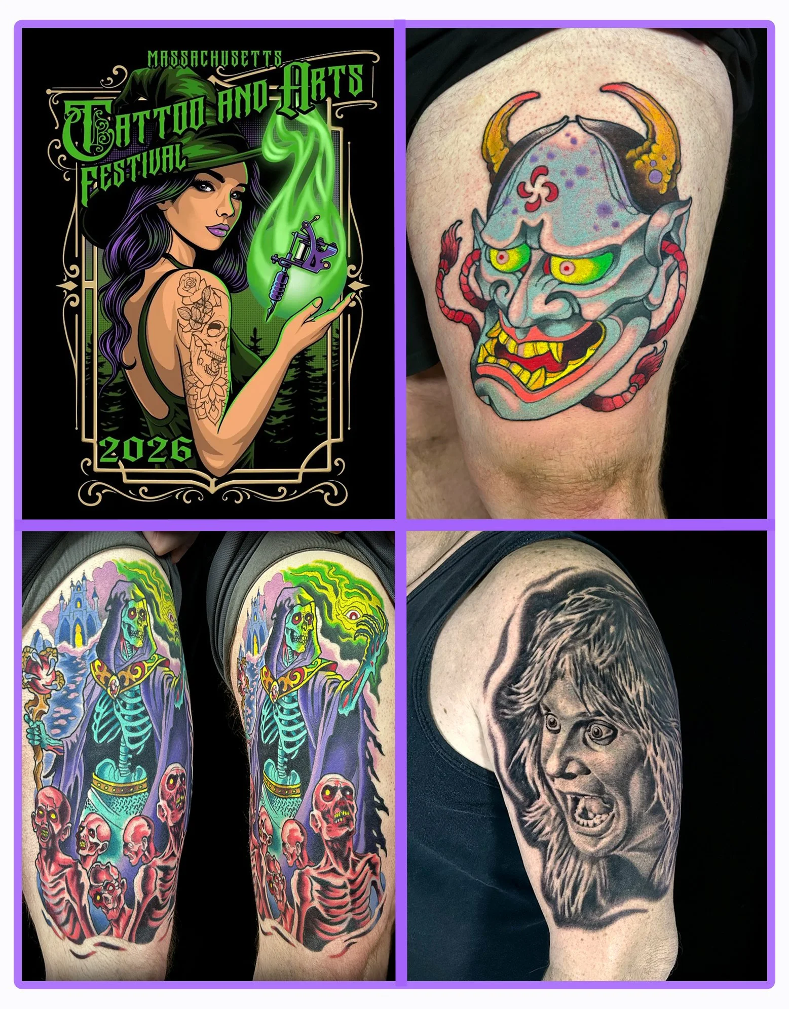 Canman at the  Massachusetts Tattoo and Arts Festival