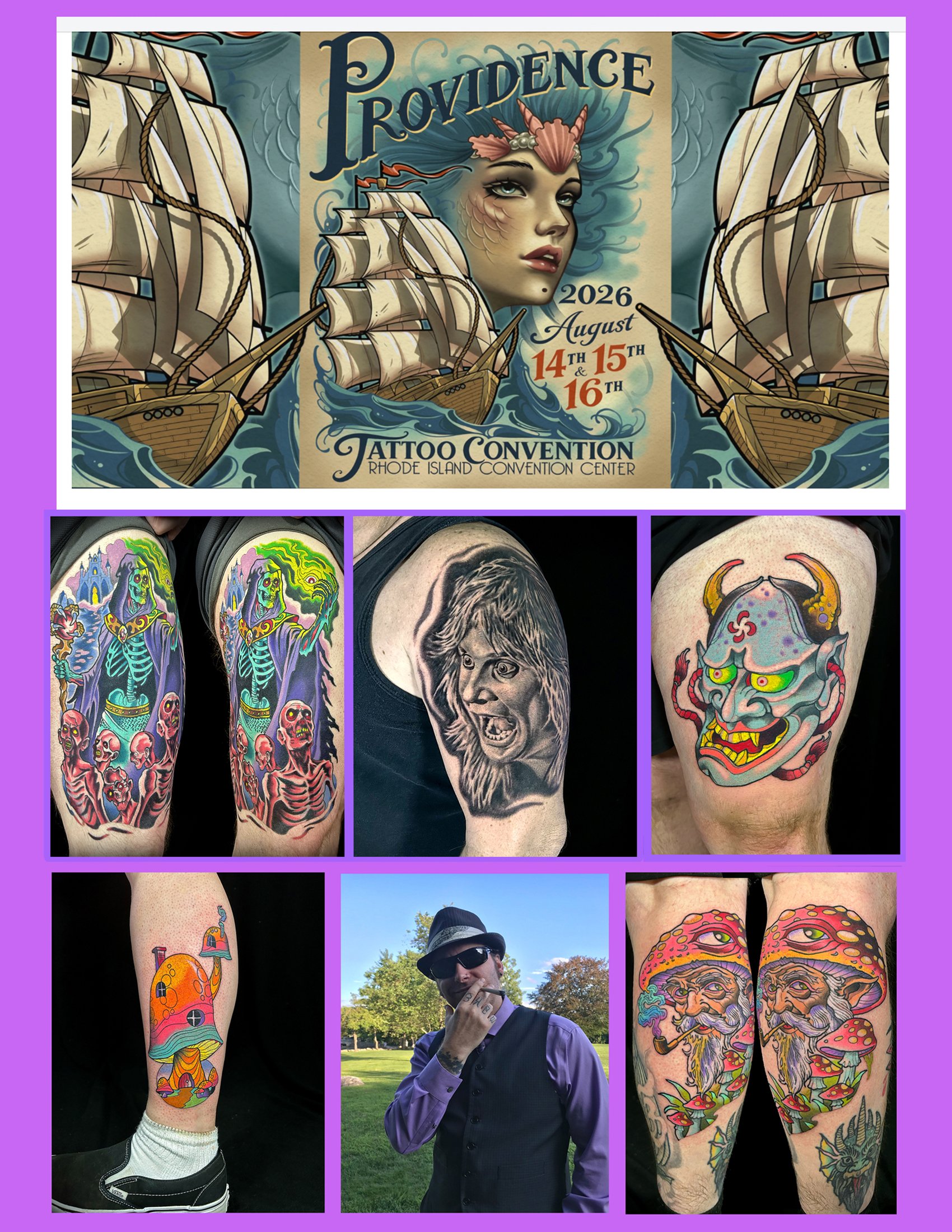 Canman LIVE at the 2nd Annual Providence Tattoo Convention 2026