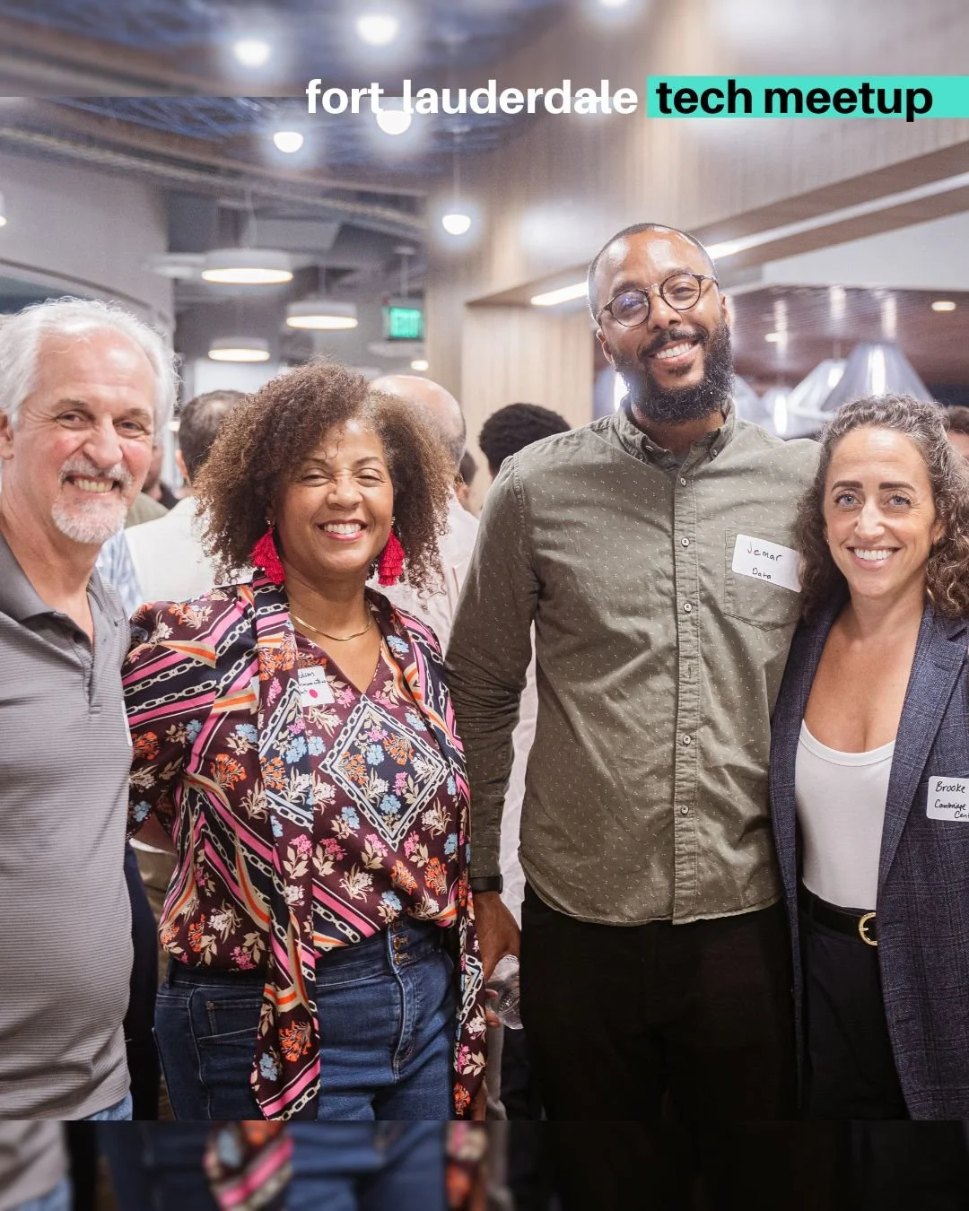 Gratitude sums it up 💙 The Fort Lauderdale Tech Meetup is more than just an event — it’s a community of amazing people who share, support, and grow together.
Each gathering proves that genuine connections, meaningful conversations, and
