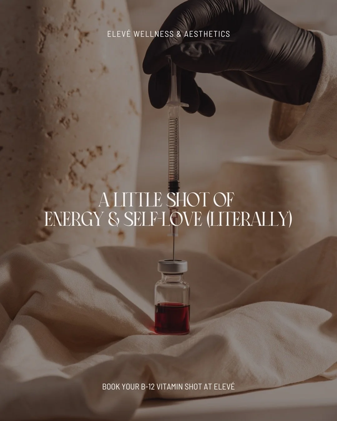 Low energy? Brain fog? Mood a little off?👇💉

A quick B-12 shot can change the vibe ✨
Book with Chelsey or Cela and get back to feeling like you again. Learn more about Elev&eacute; Wellness &amp; Aesthetics online with the link-in-bio!
-
#GrandRapi