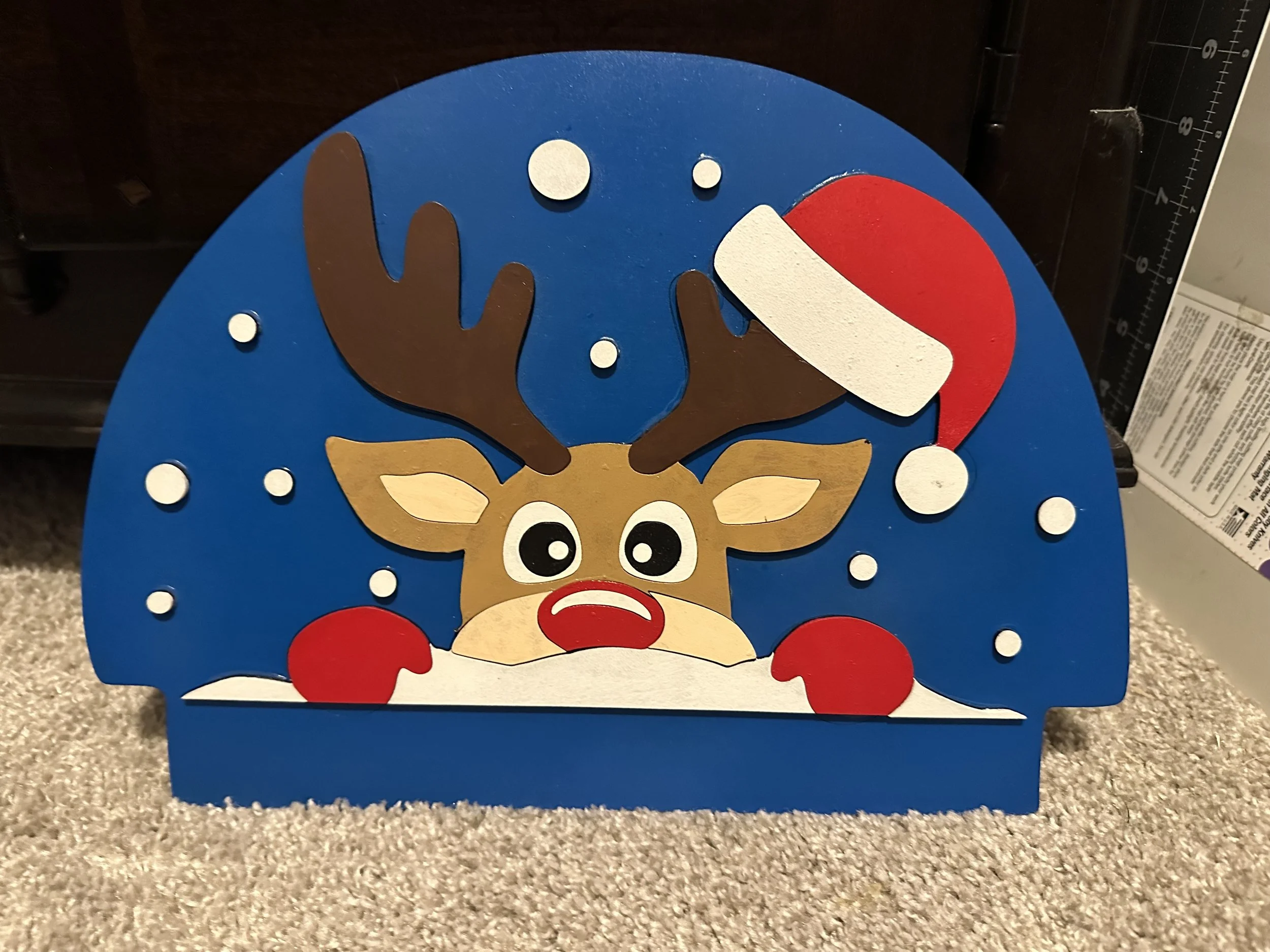 Interchangeable Insert - Dec Reindeer