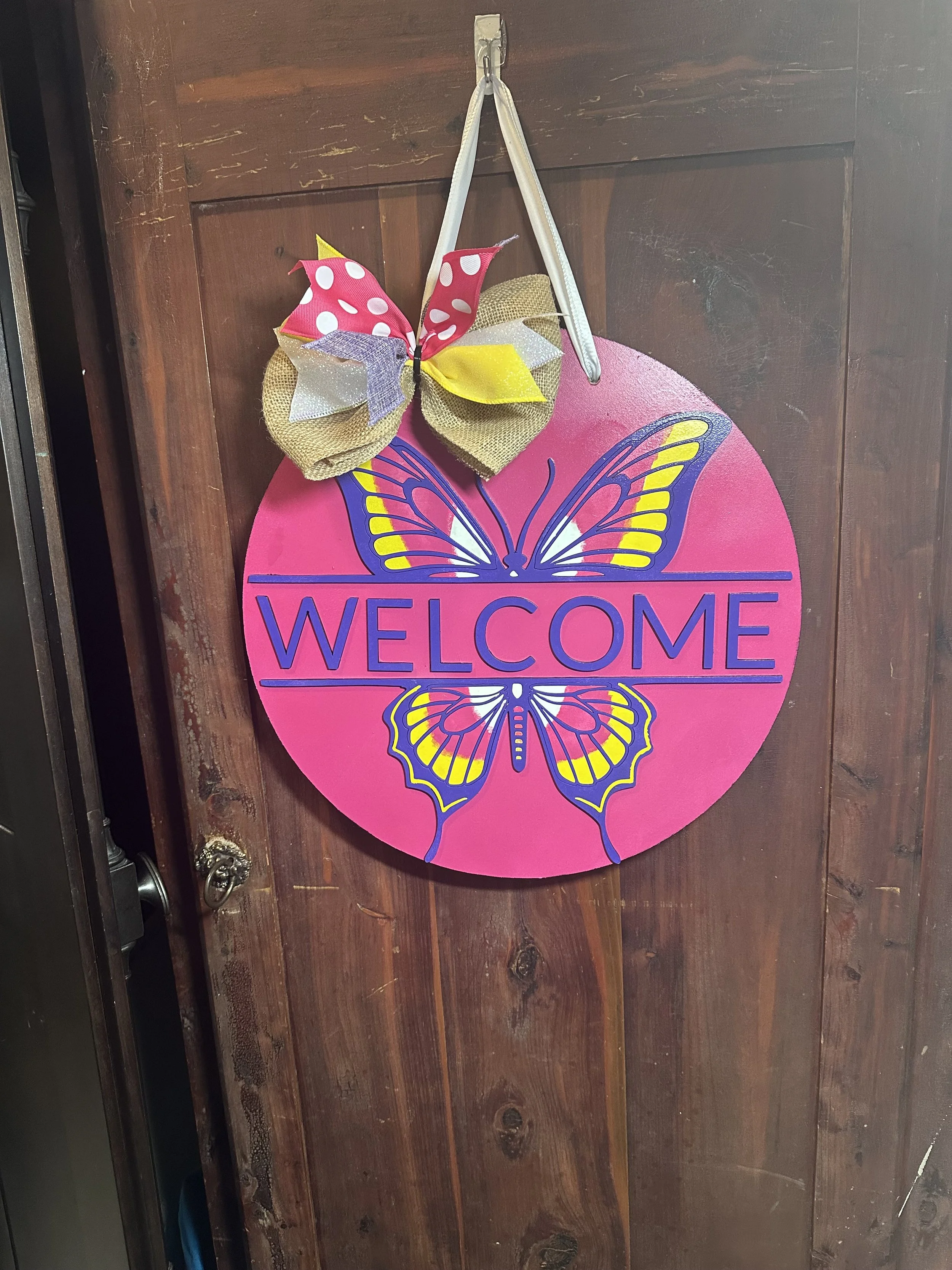 Welcome Butterfly Split