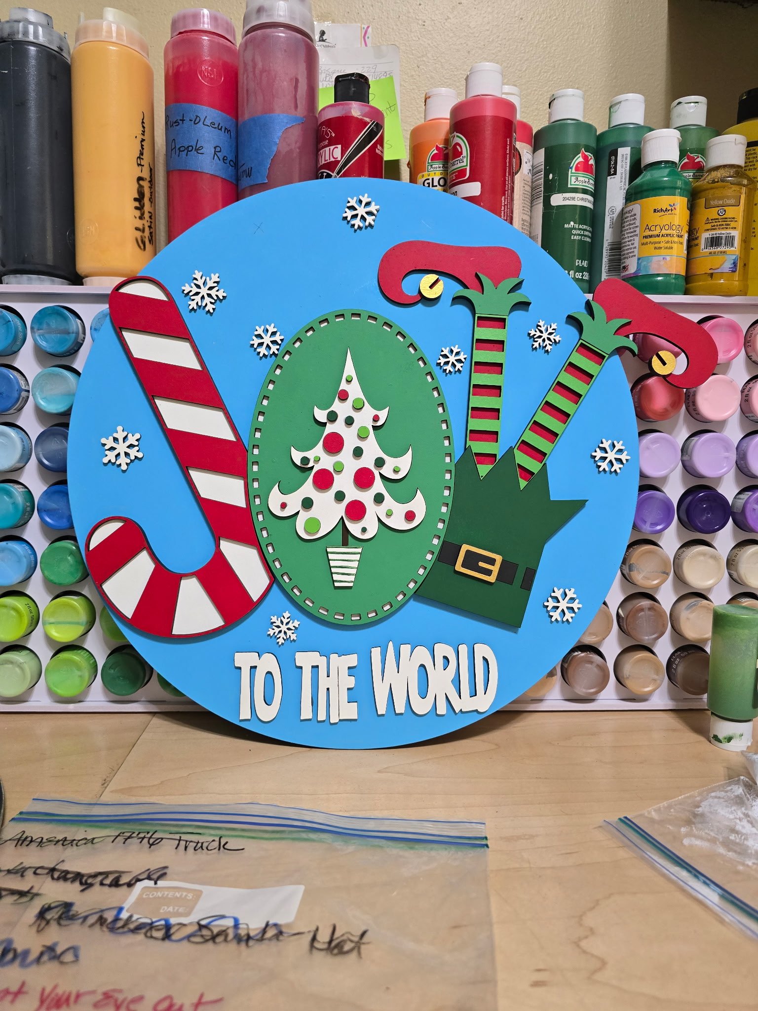 Joy to the World (Elf feet)