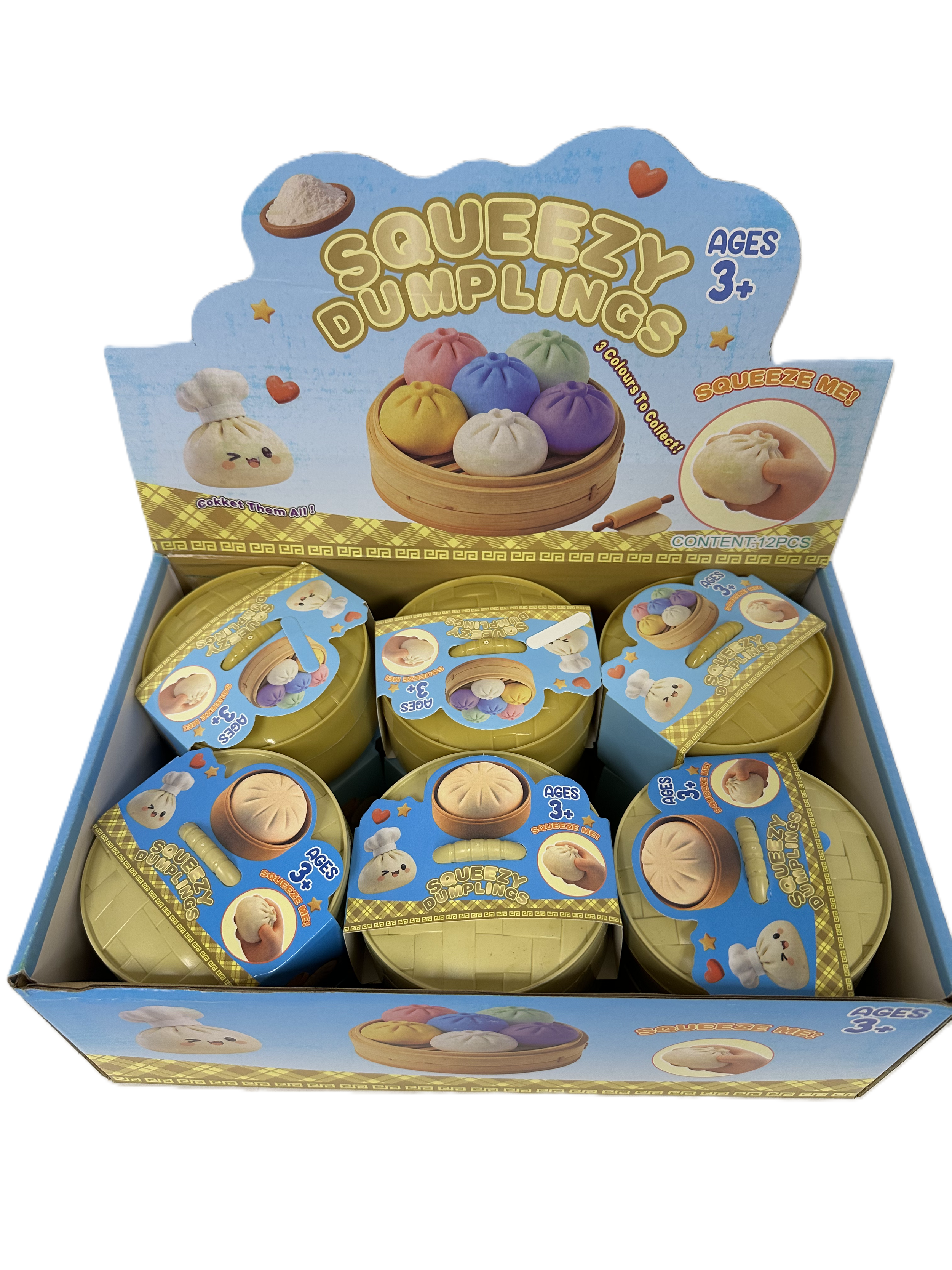 Squishy Dumpling- assorted styles
