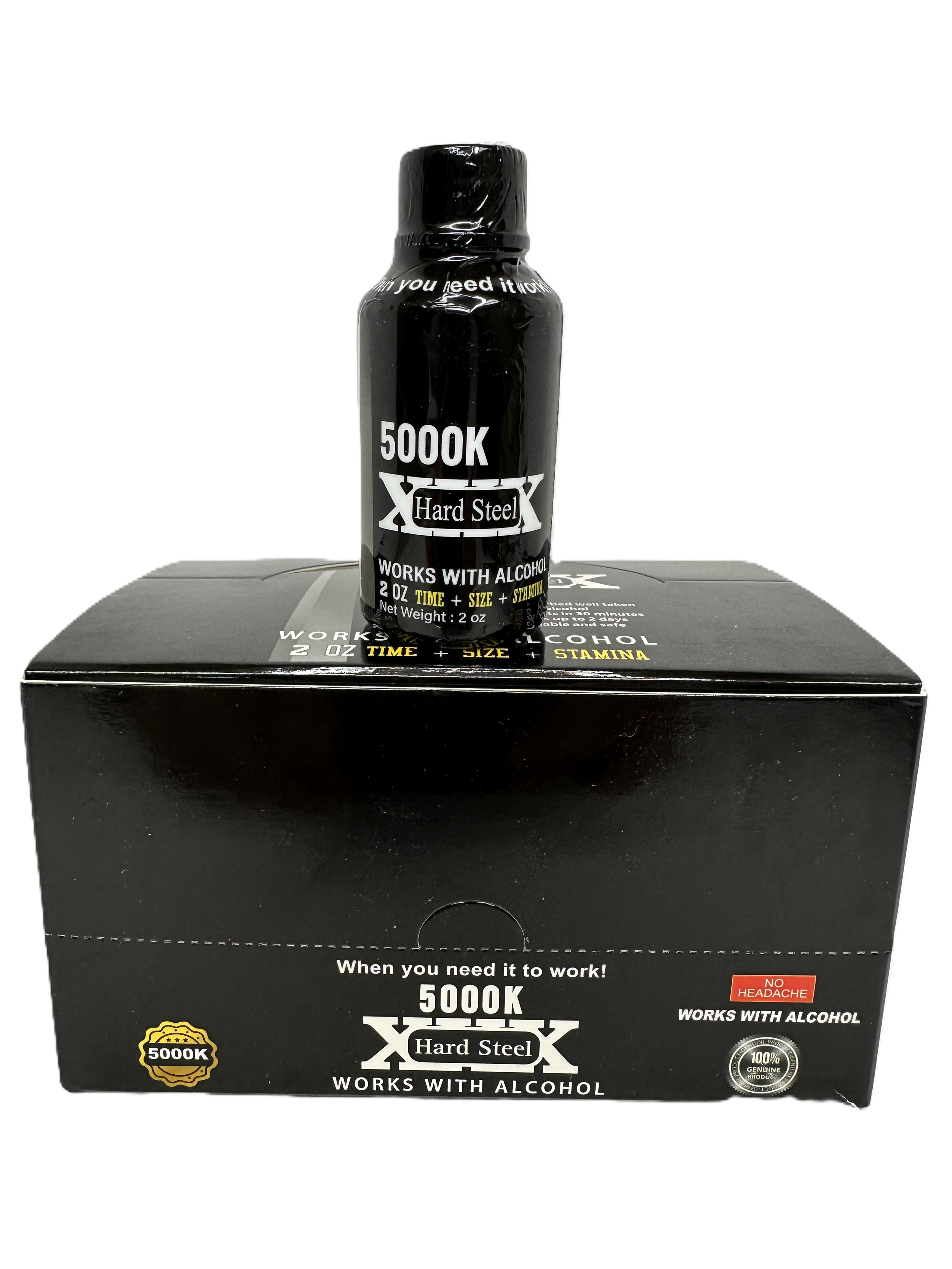 Hard Steel Extreme Liquid Shots 12ct Display