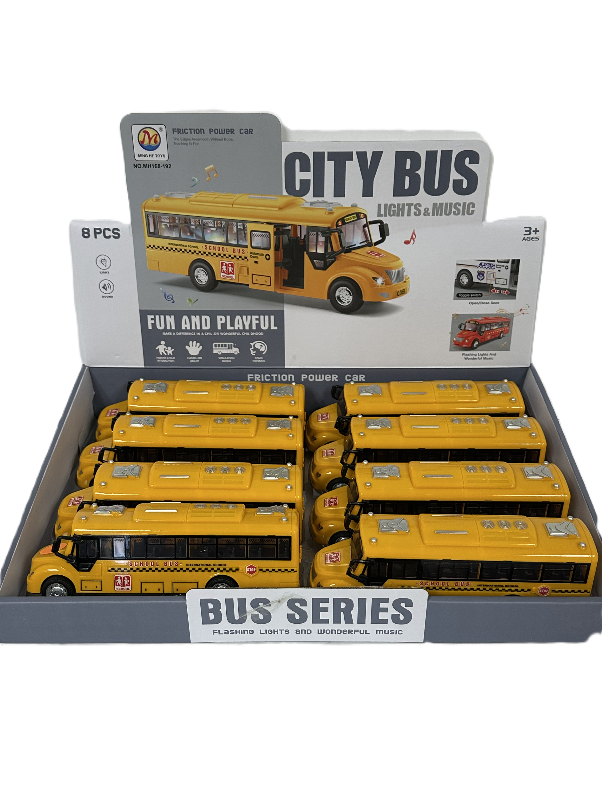 City Bus Lights and Music