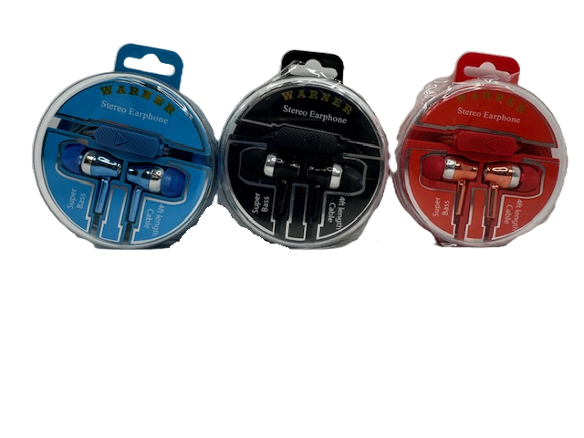 Warner Deluxe Earphones 923