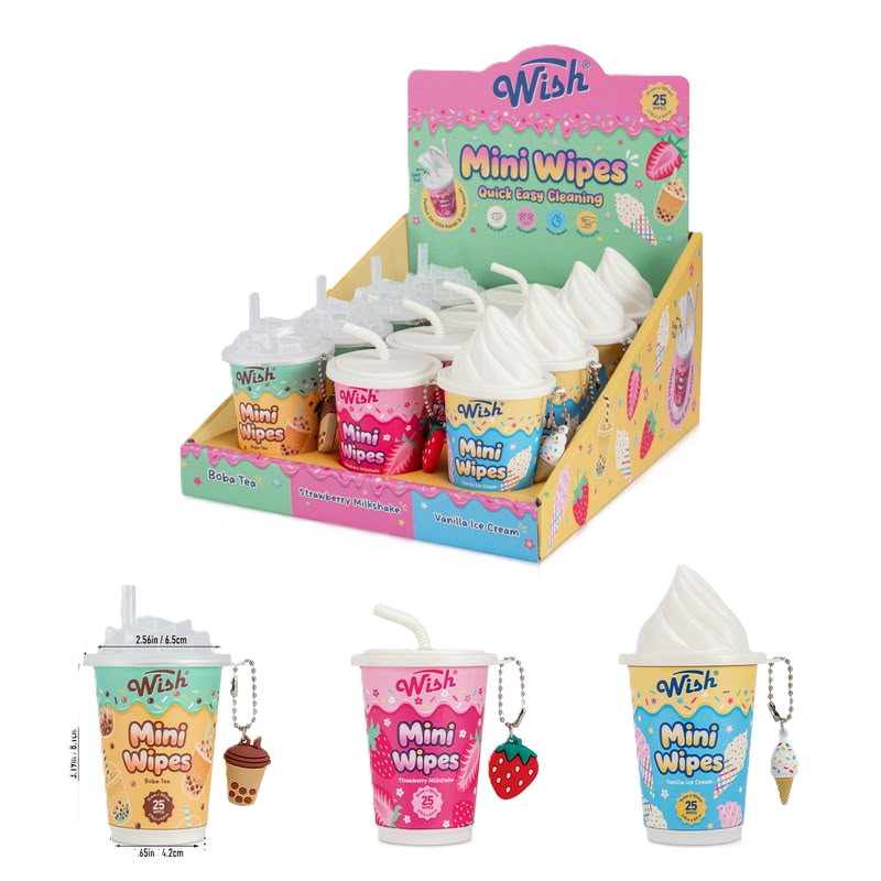 Mini Cleaning Hand Wipes