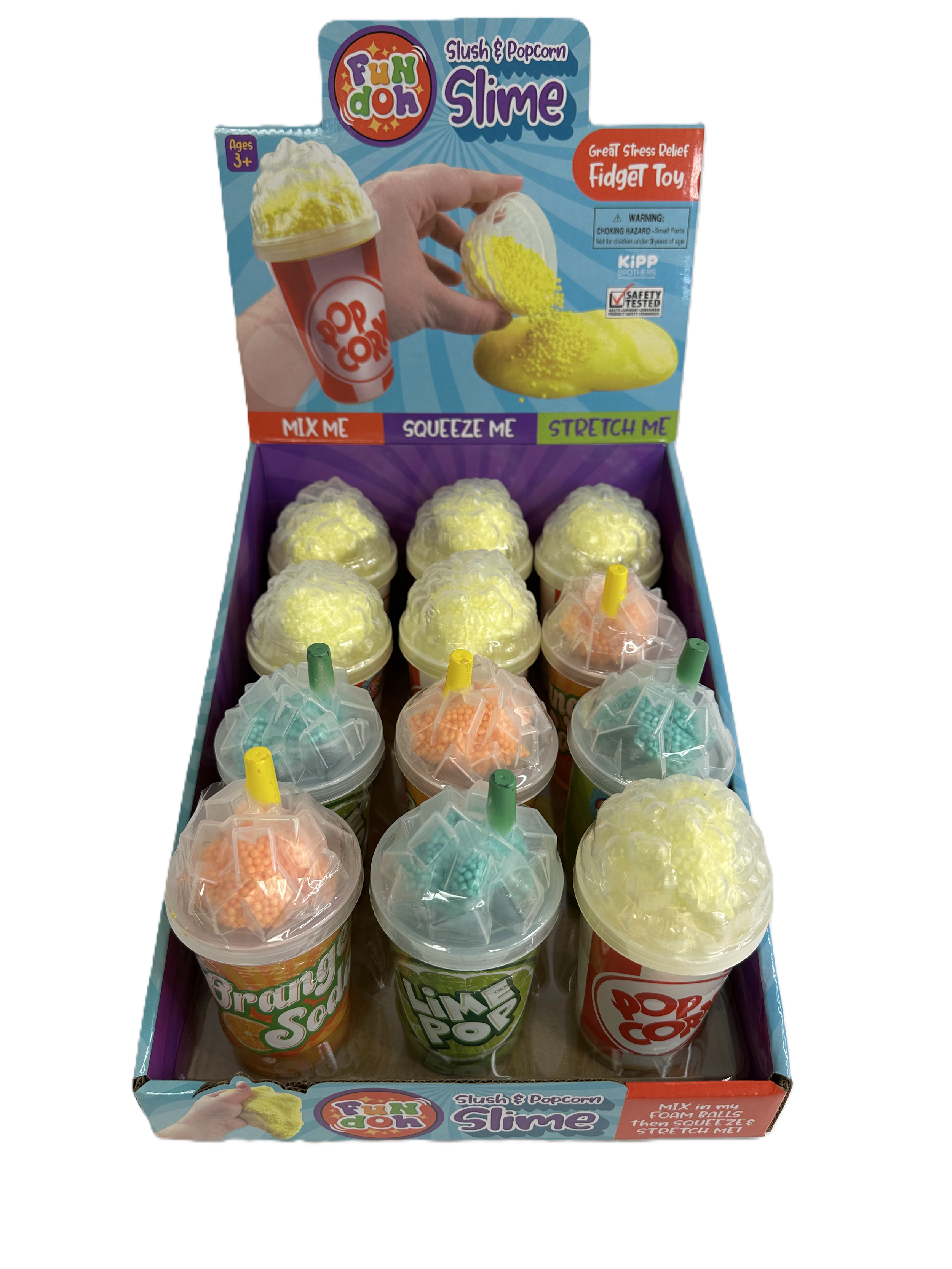 Slush and Popcorn Slime