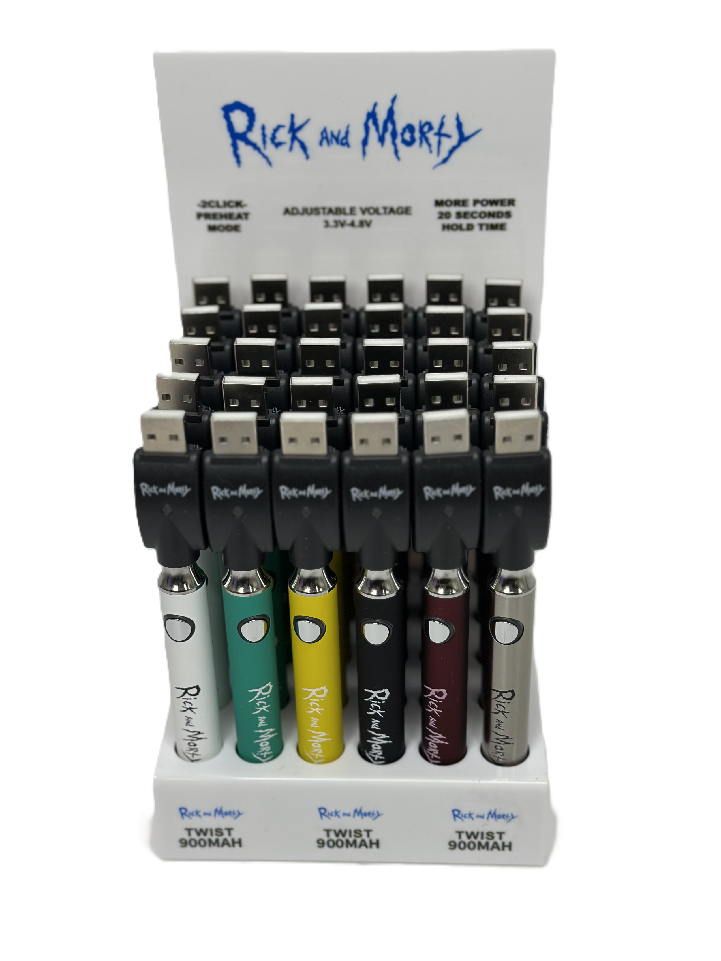 Rick & Morty Battery Pens 30ct